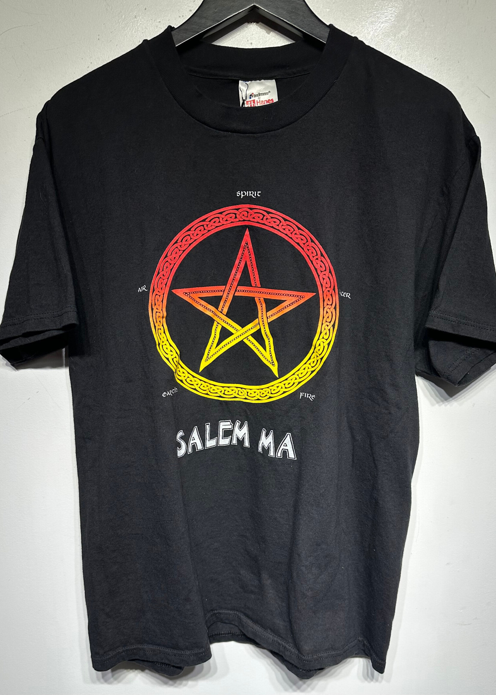Salem Vintage Pentagram Tee L