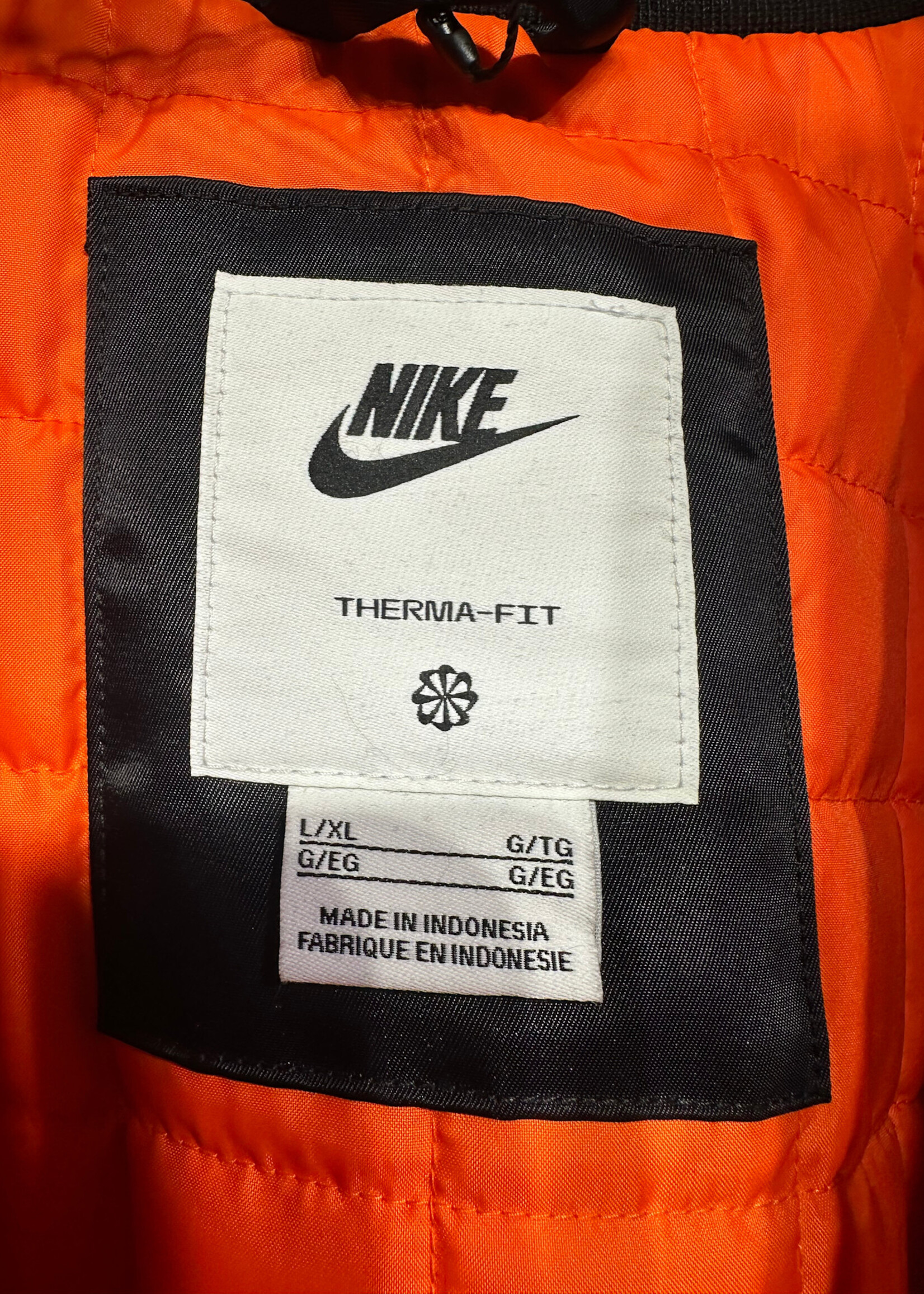 Nike Therma Fit Side Zip Bomber Masc L/XL