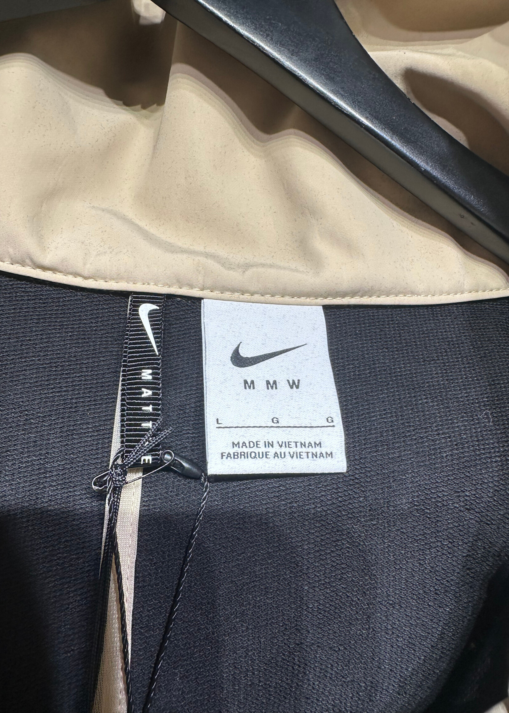 Nike x Matthew M Williams Tan Crop Jacket L