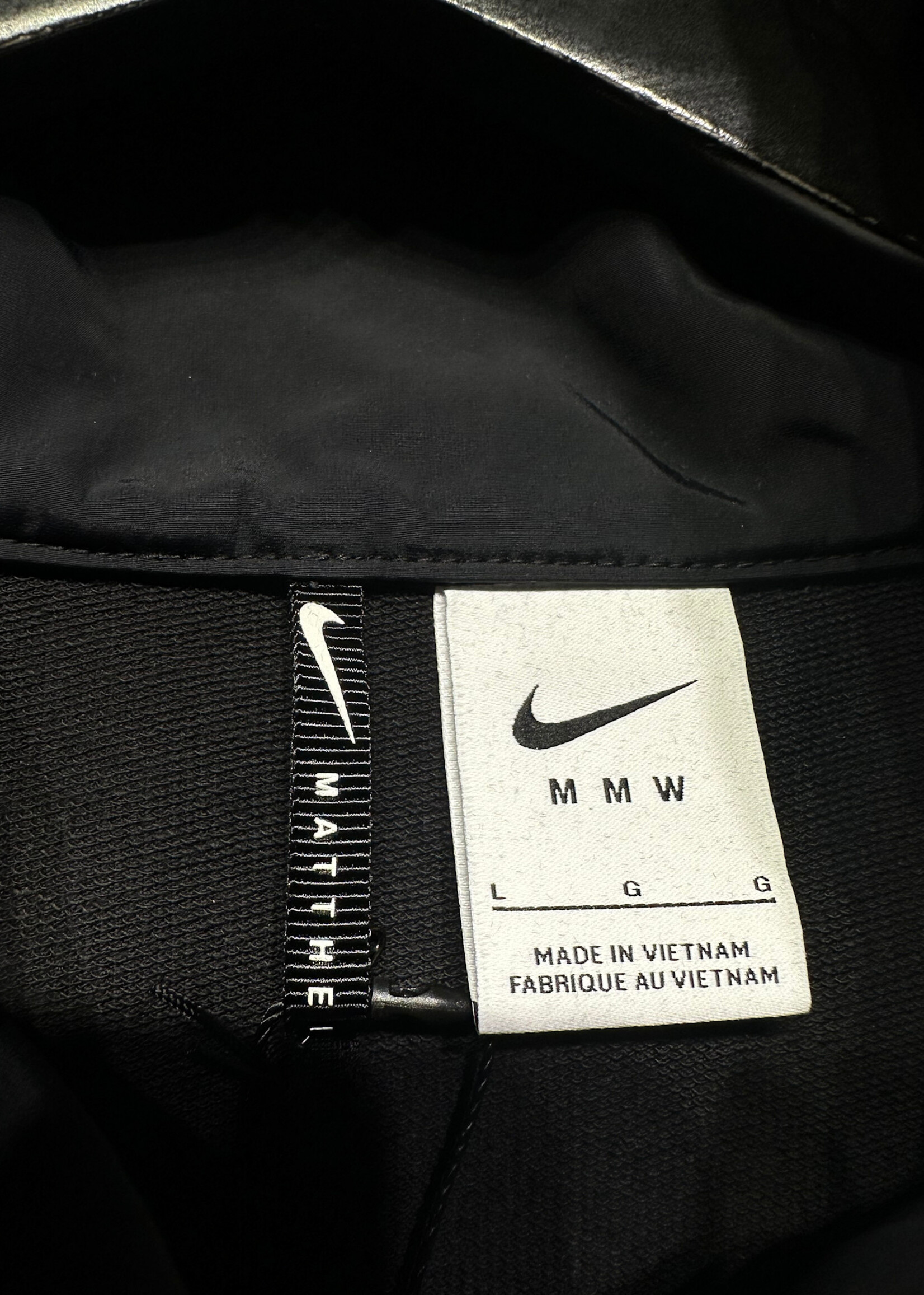 Nike X Matthew M Williams Black Crop Jacket L