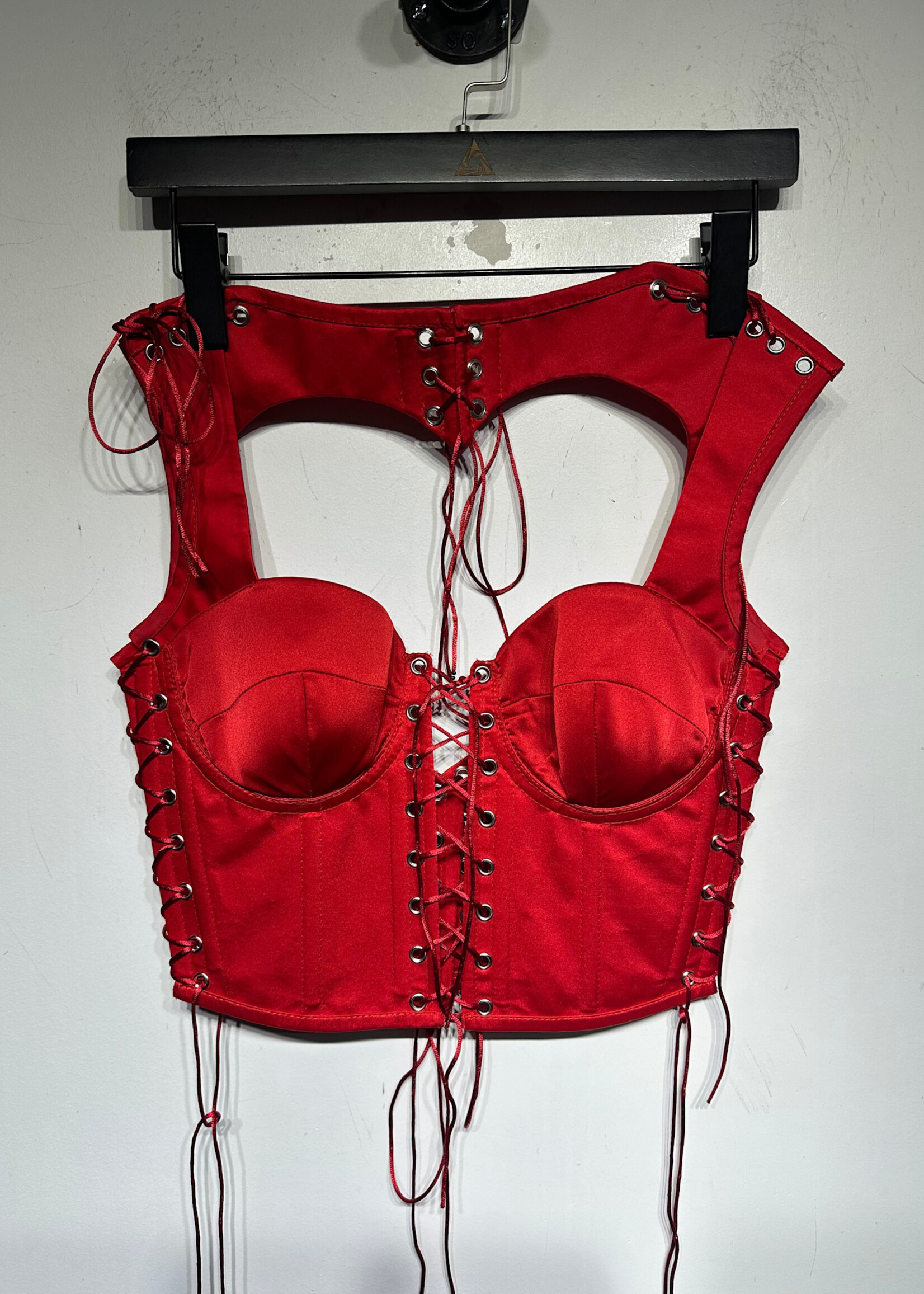 Emmanuela Rolea Red Cupid Corset 34/S