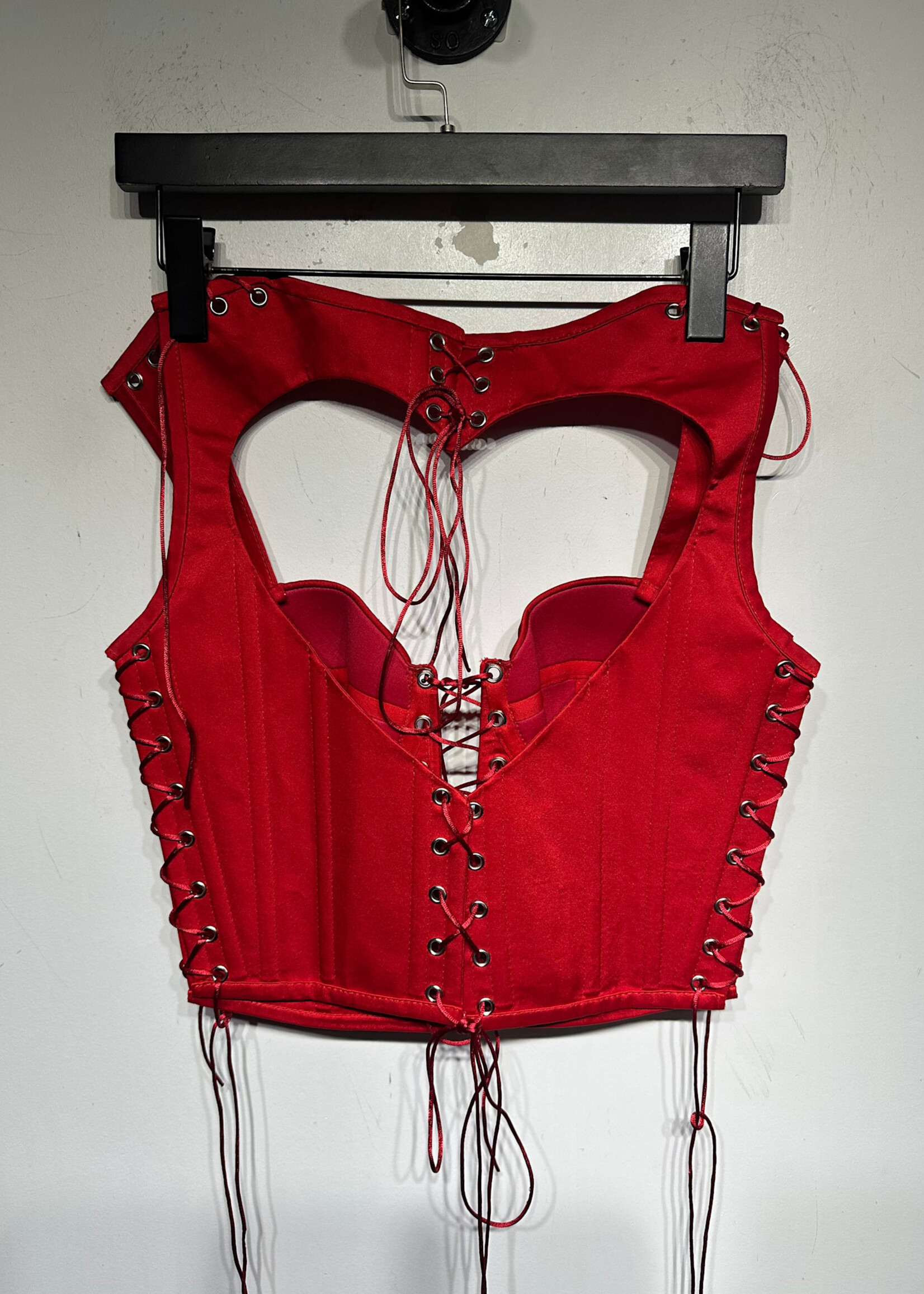 Emmanuela Rolea Red Cupid Corset 34/S
