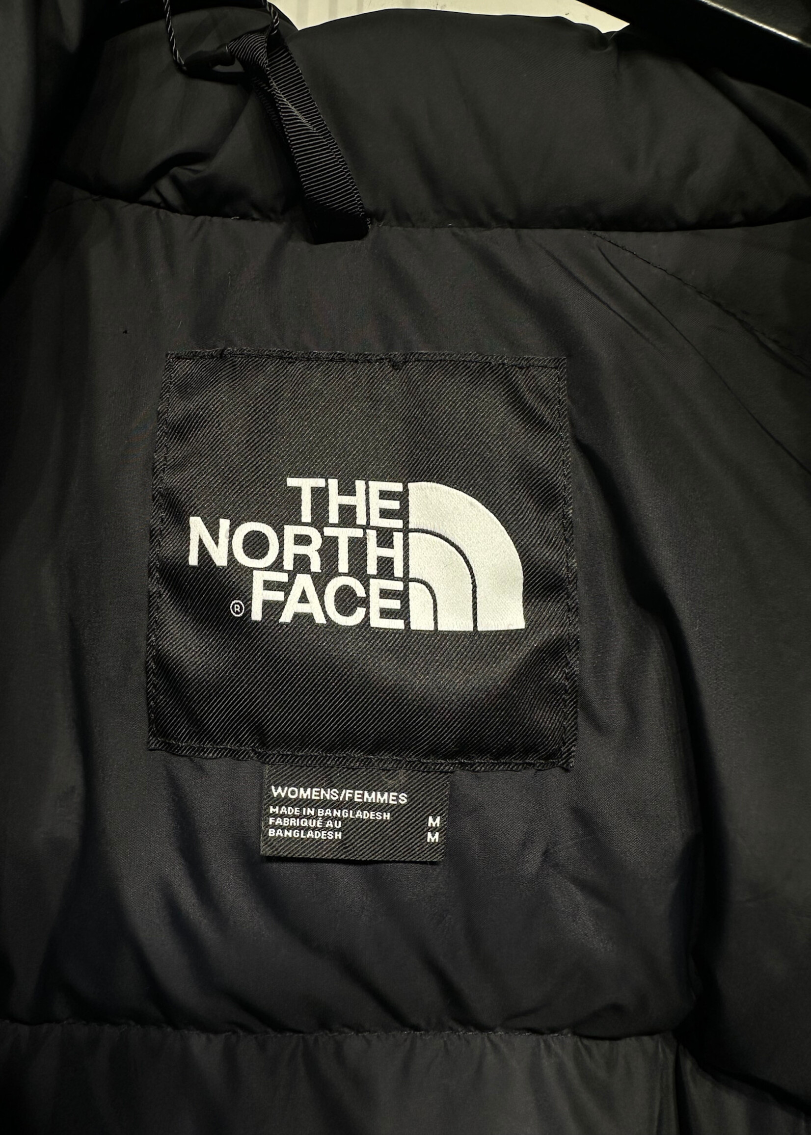 North Face Black Puffer Jacket Fem M
