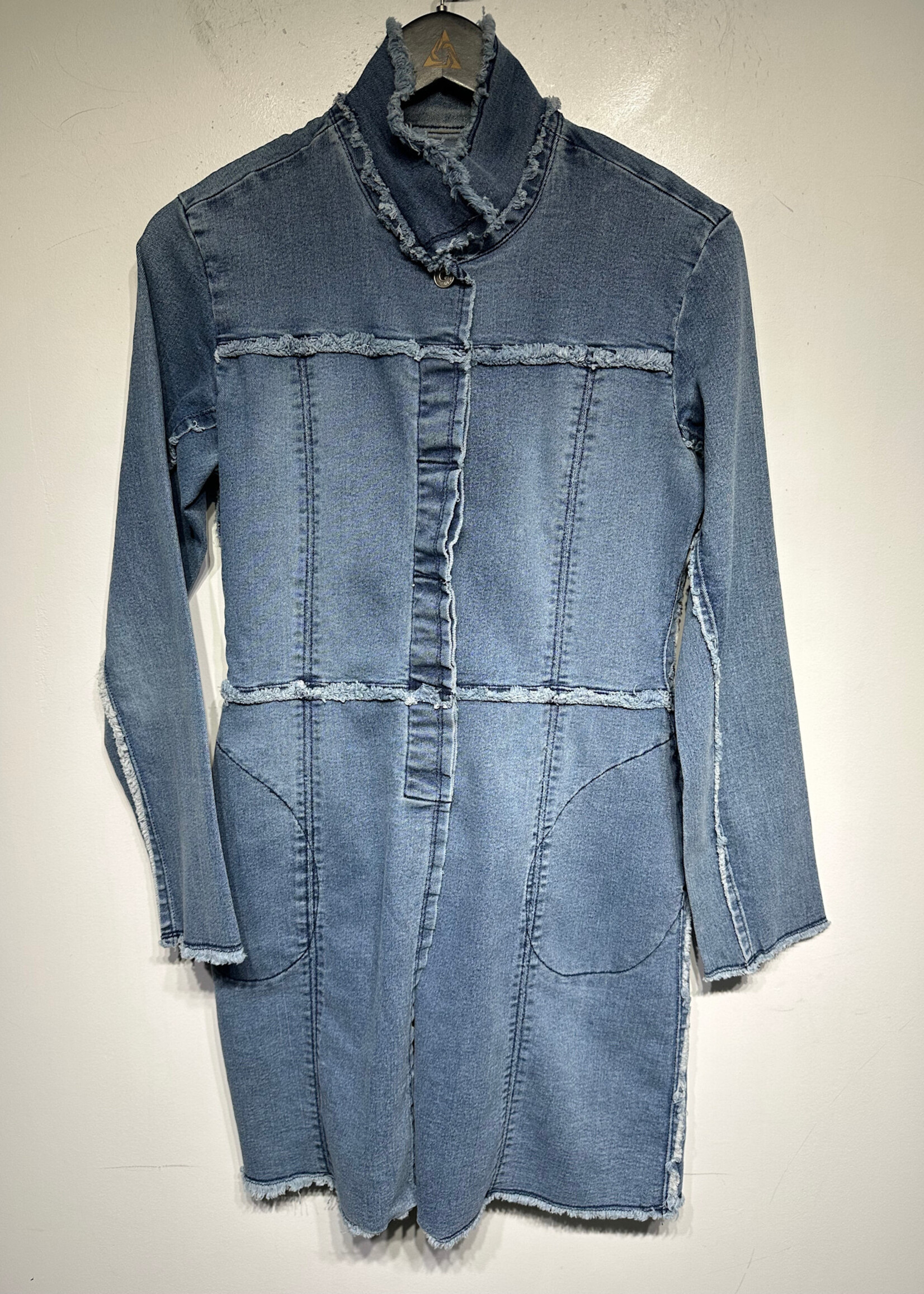 Bongo Y2K Soft Denim Trench As Is S
