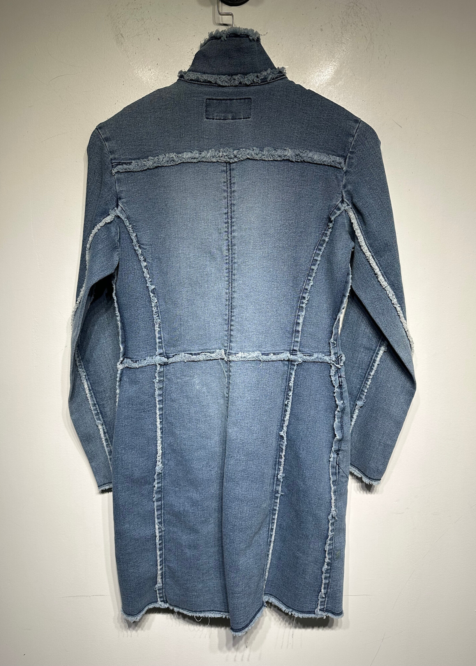 Bongo Y2K Soft Denim Trench As Is S