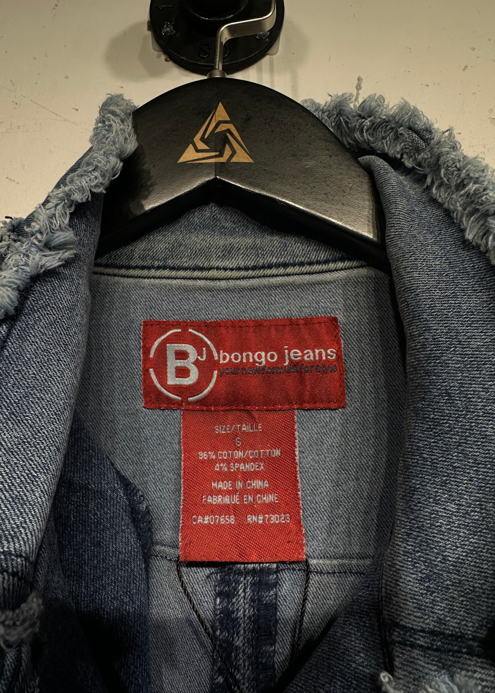 Bongo Y2K Soft Denim Trench As Is S