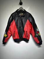 Phases Vintage Pool Balls Leather Jacket L