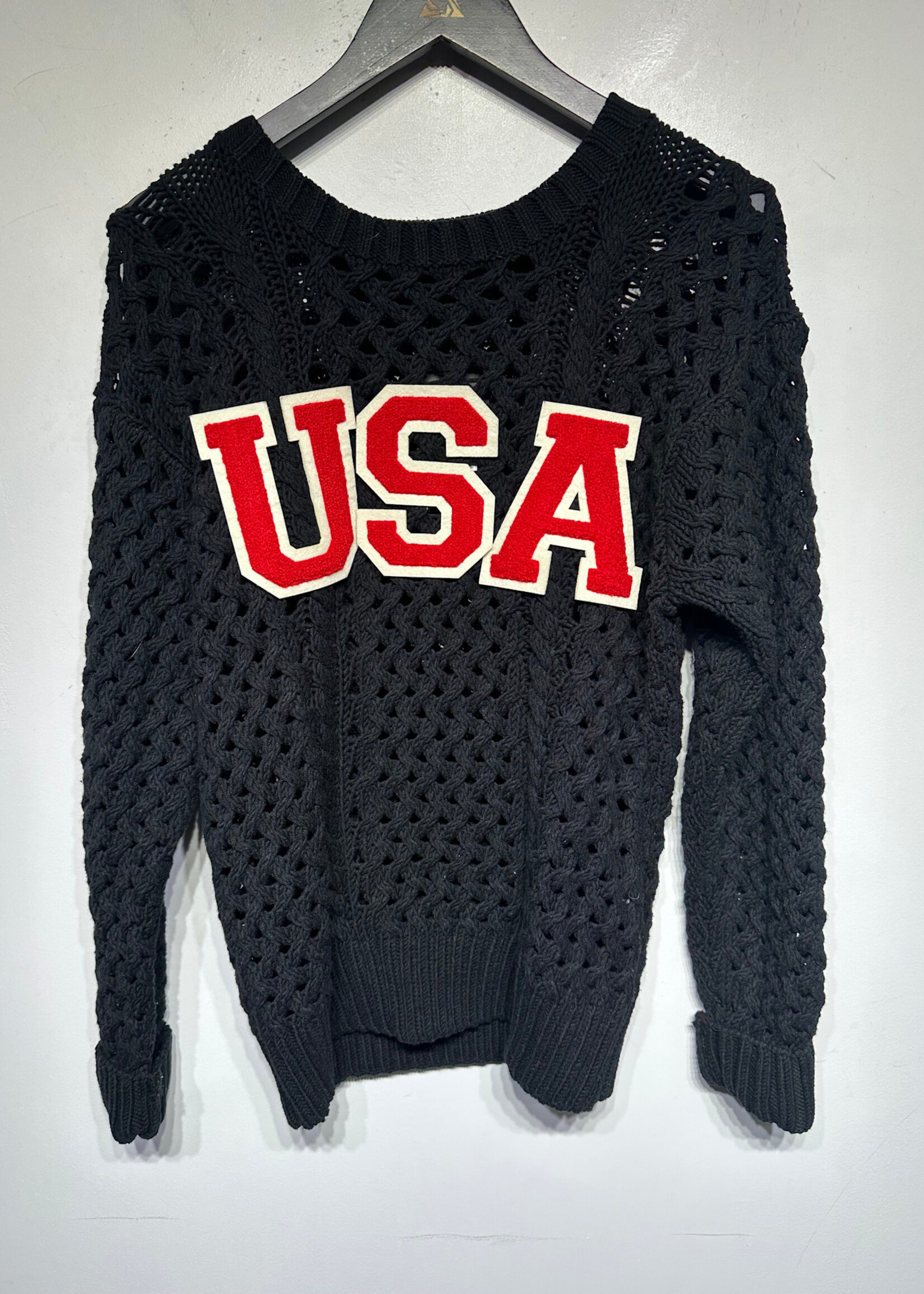 Joyrich USA Black Knit Sweater M