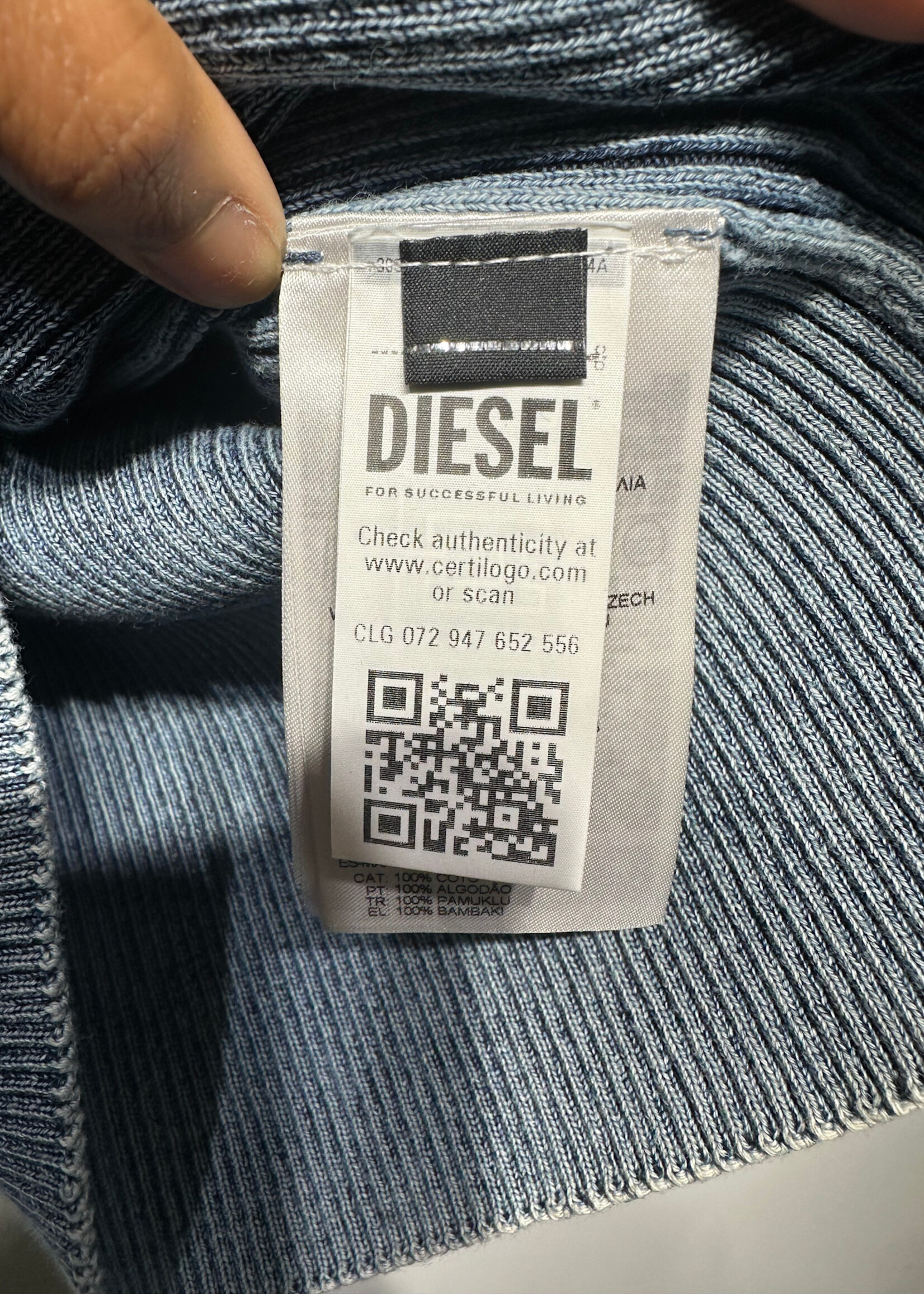 NWT Teal Diesel Chest Logo Tank Fem M