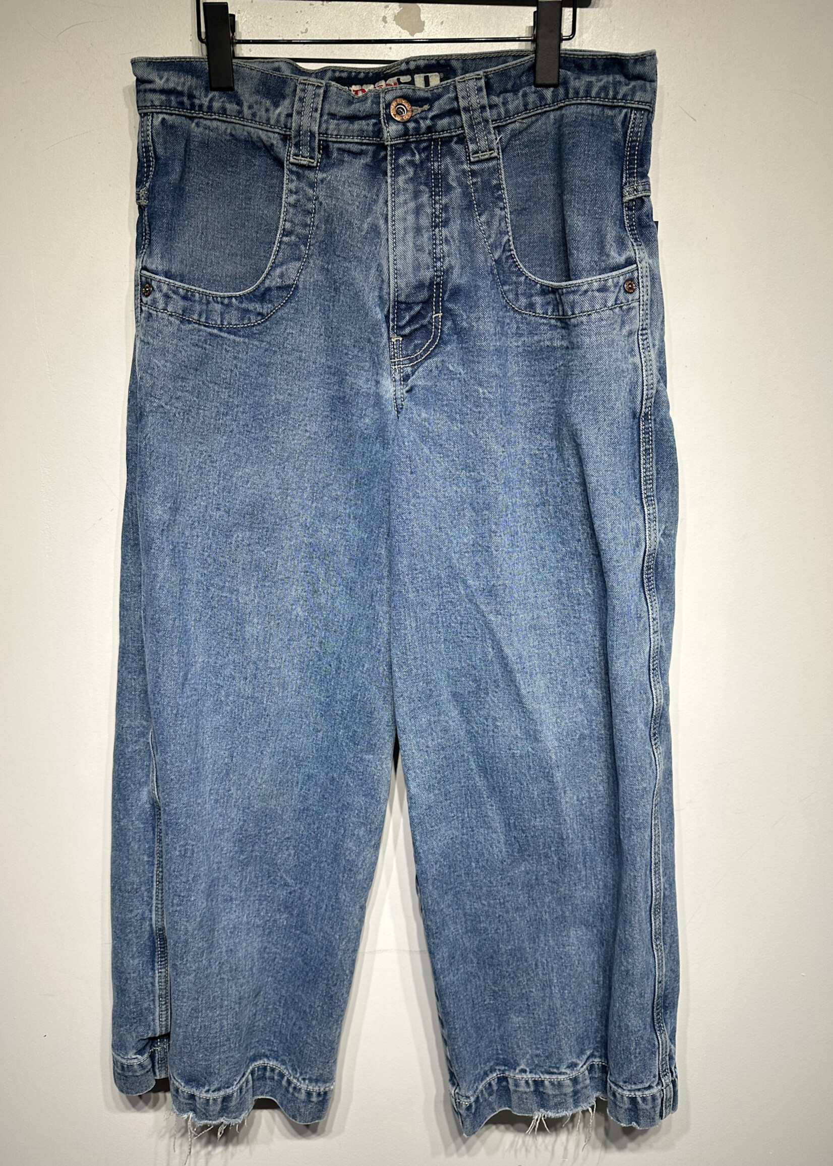 JNCO Twin Canon Mid Wash Jeans Unisex 32