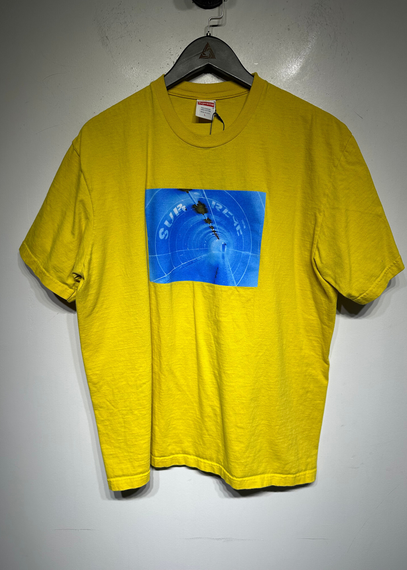 Supreme Yellow Tunnel Tee L