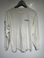 Supreme Black Sabbath White LS M