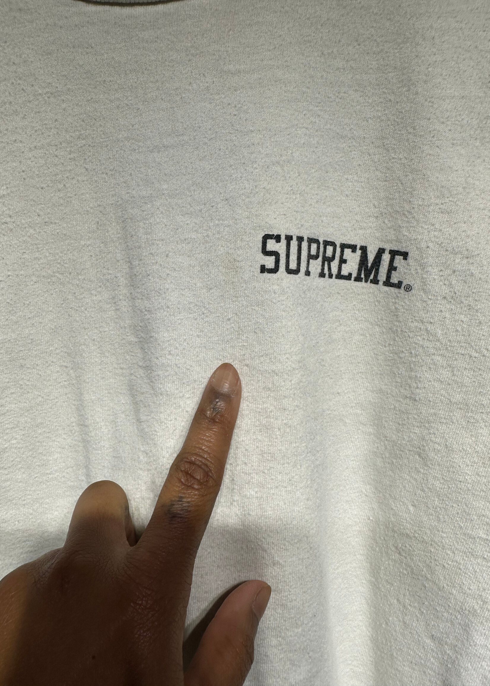 Supreme Black Sabbath White LS M