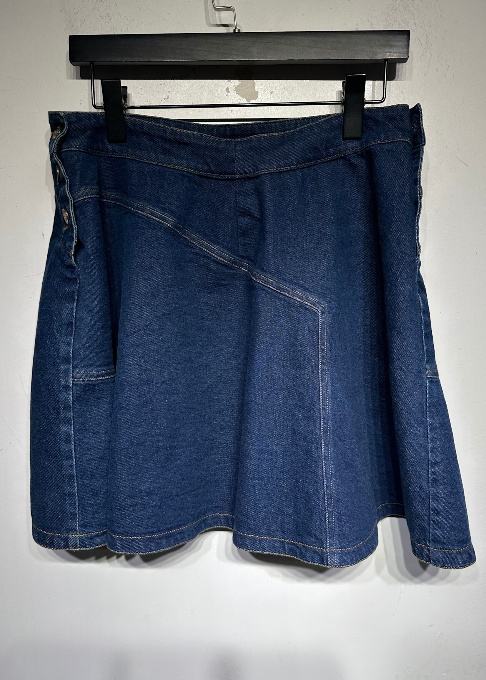 See By Chloe Denim Flowy Skirt 31
