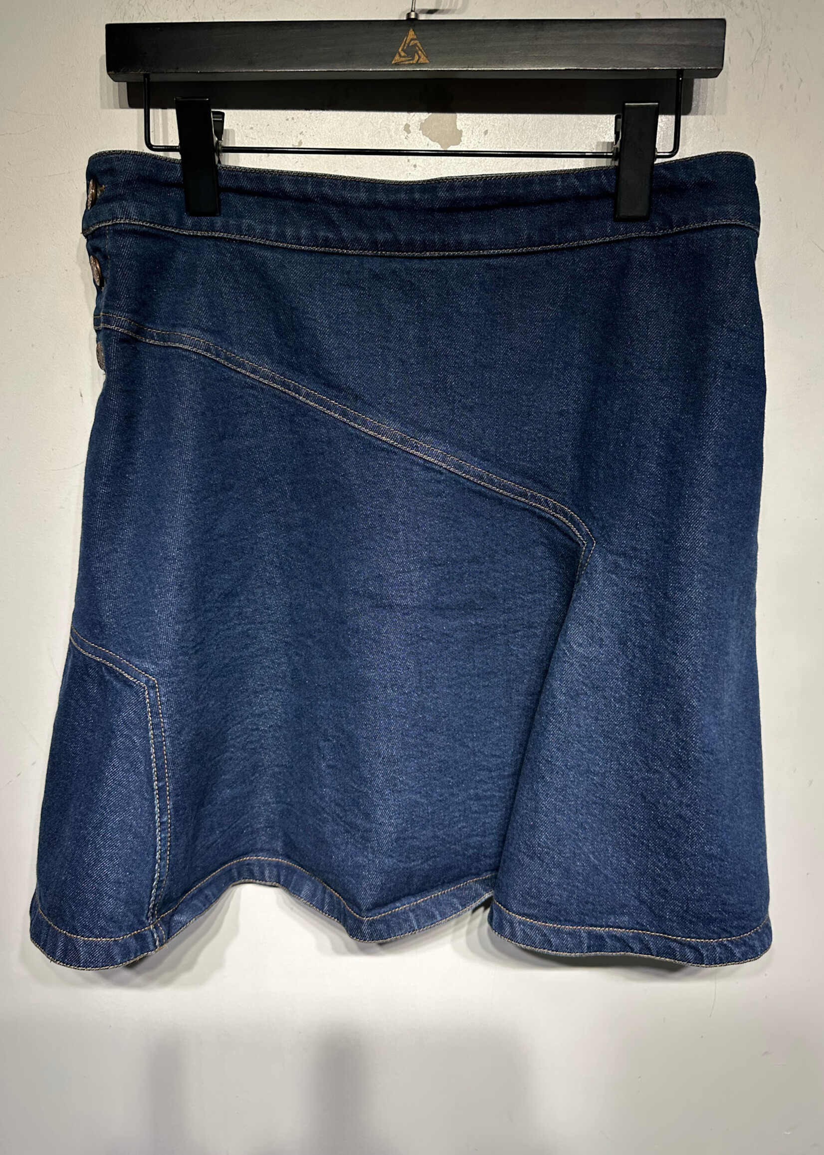 See By Chloe Denim Flowy Skirt 31