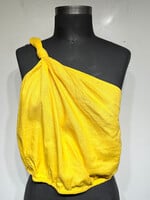 Farm NWT Yellow Knot Tank Fem L