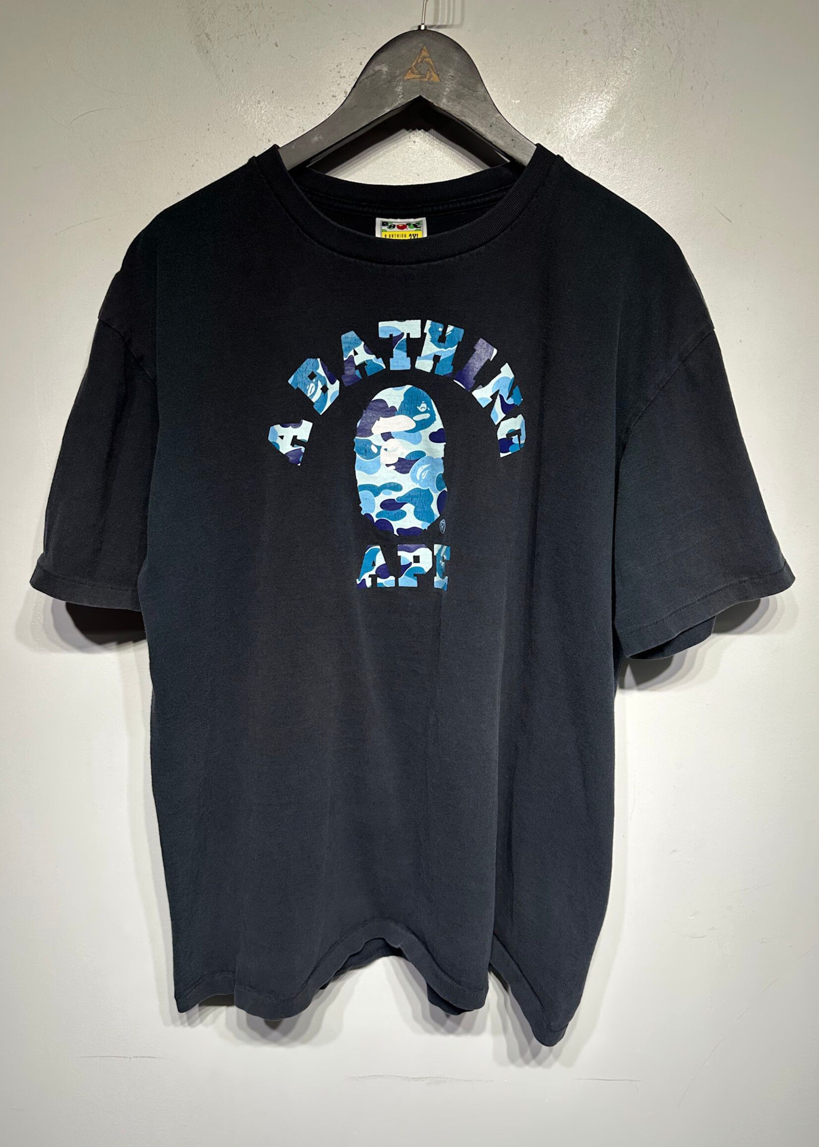 Bape Blue Camo Black Tee XXL