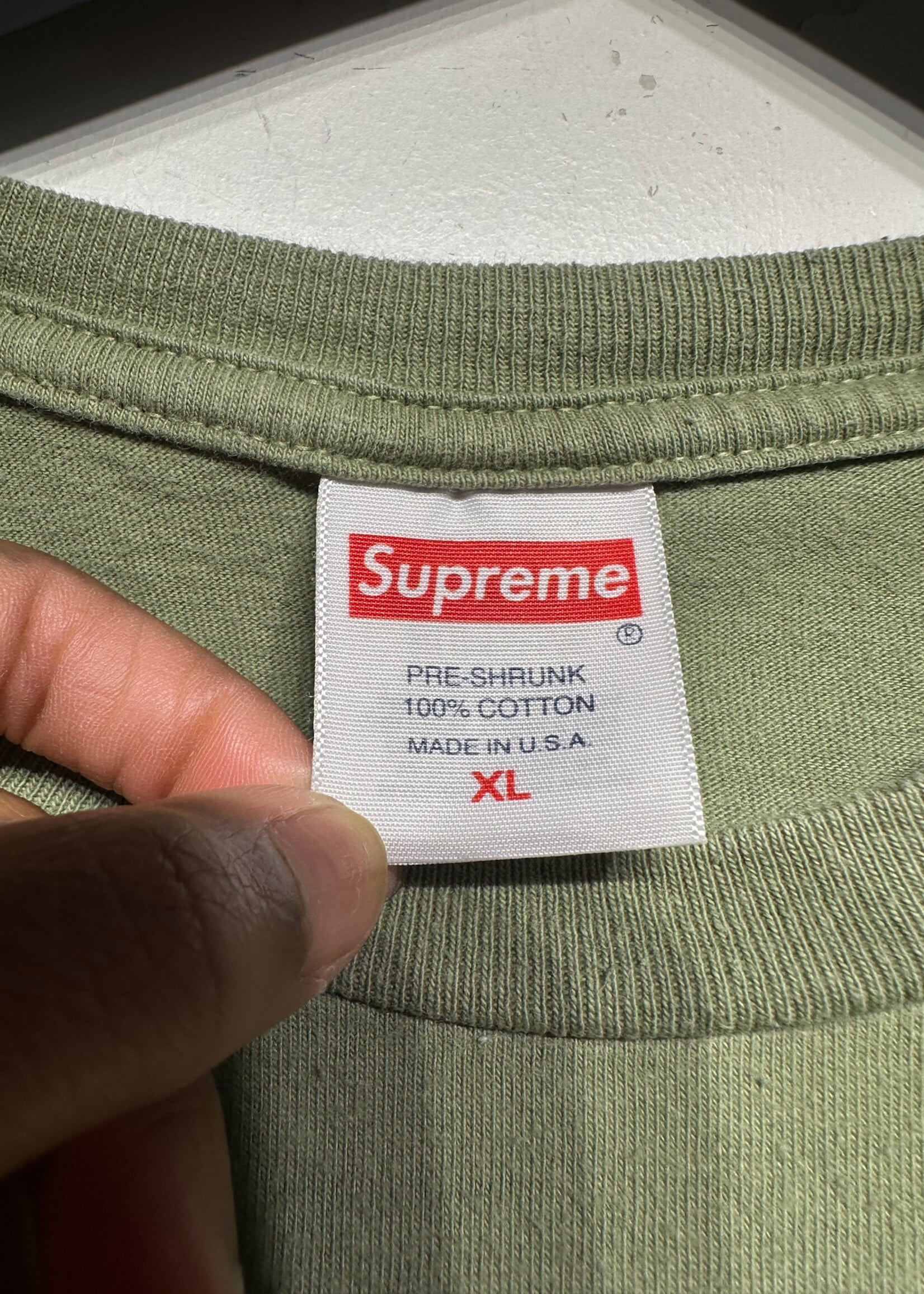 Supreme Chinatown Green Tee XL