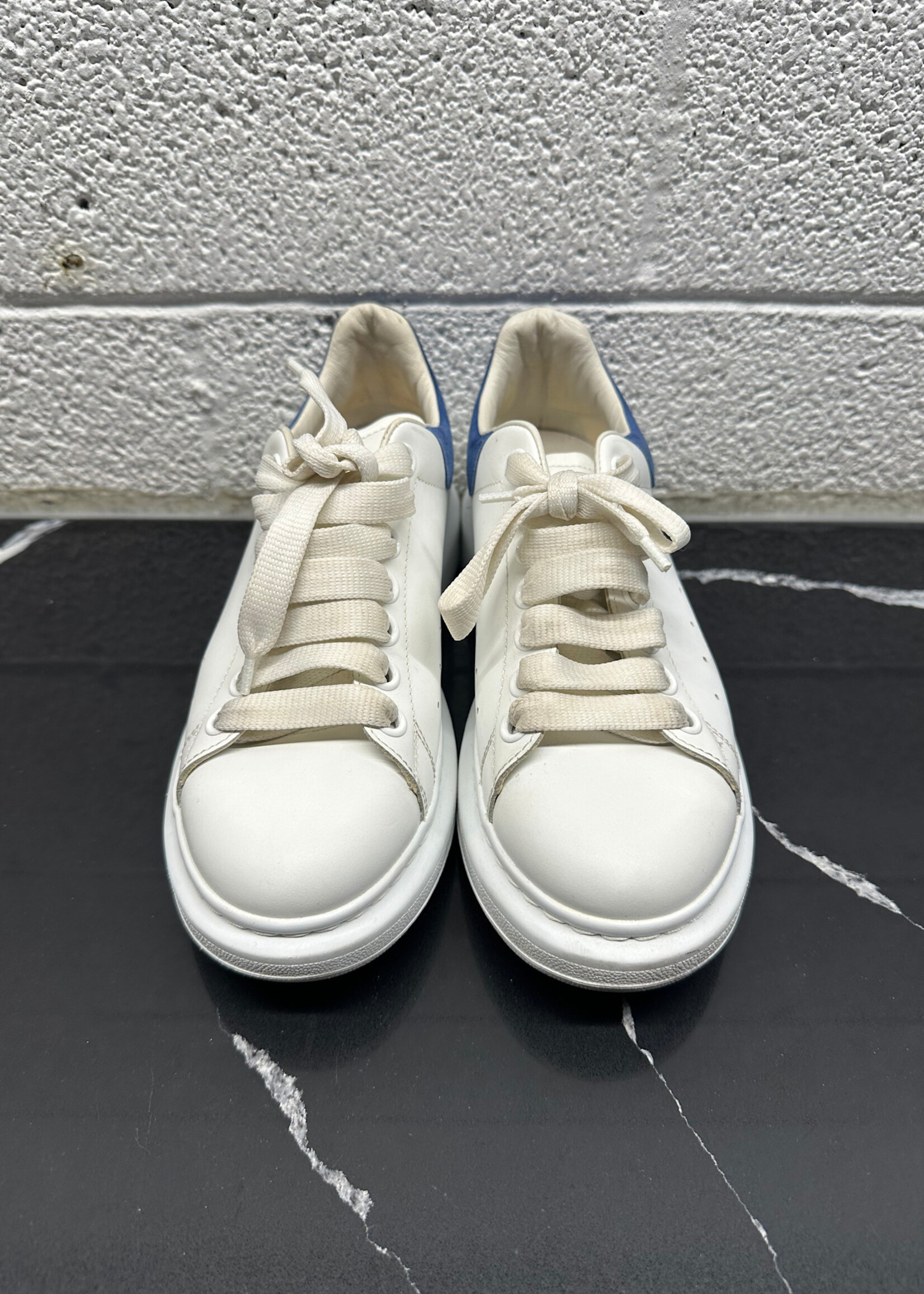 McQueen Blue White Oversized Sneaker 38.5/7.5