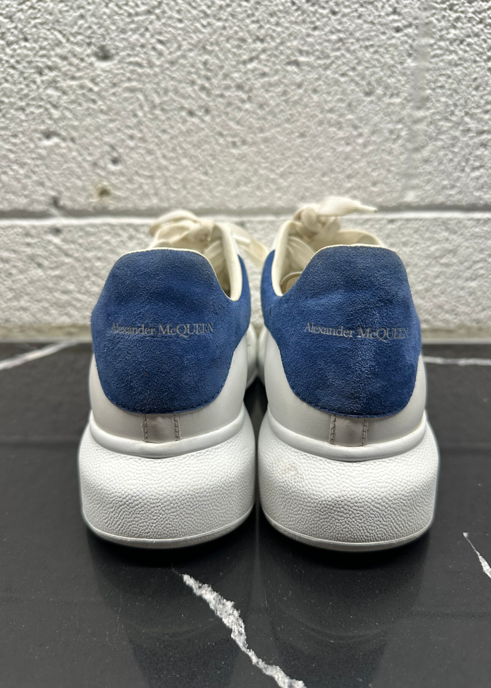 McQueen Blue White Oversized Sneaker 38.5/7.5