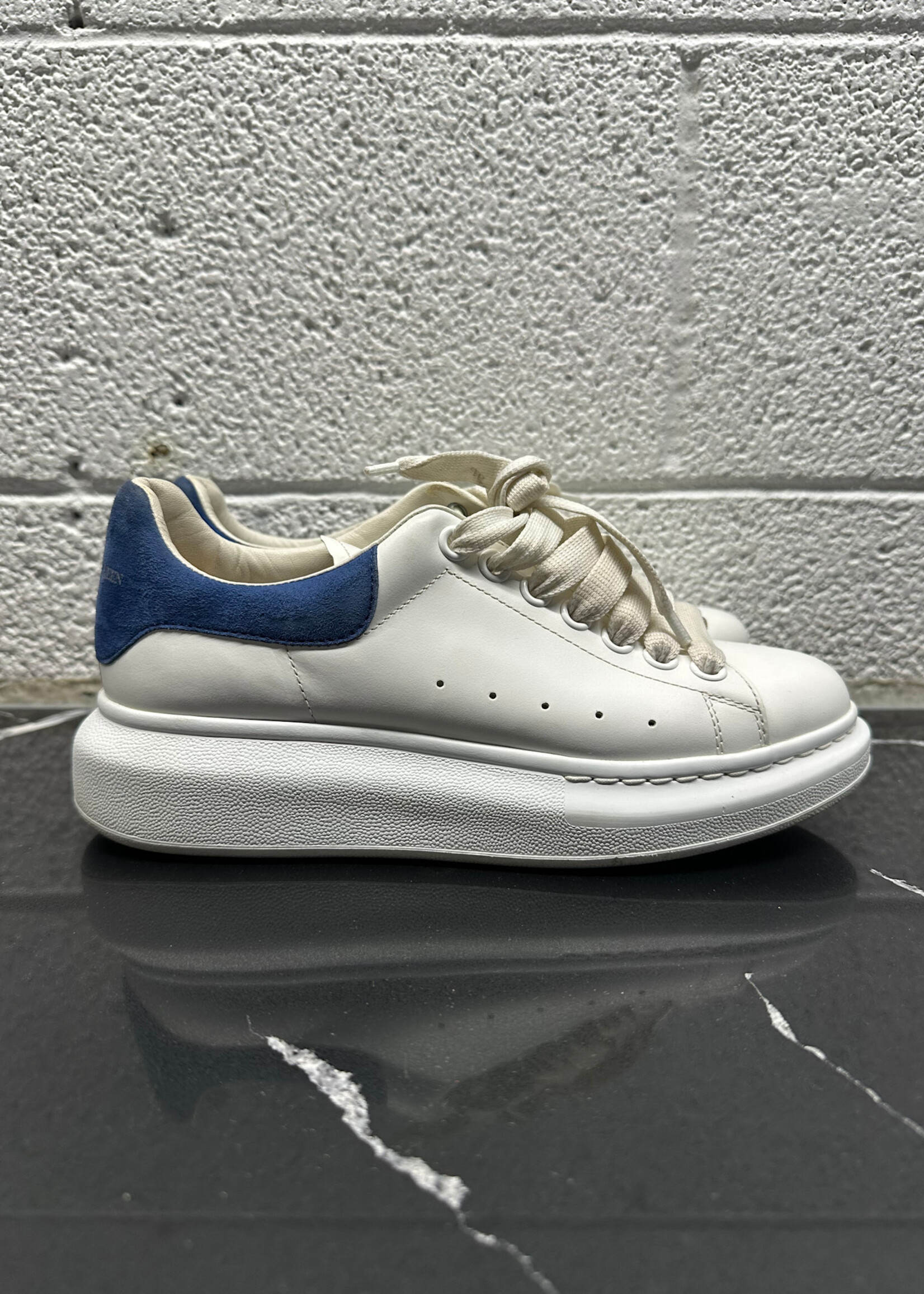 McQueen Blue White Oversized Sneaker 38.5/7.5