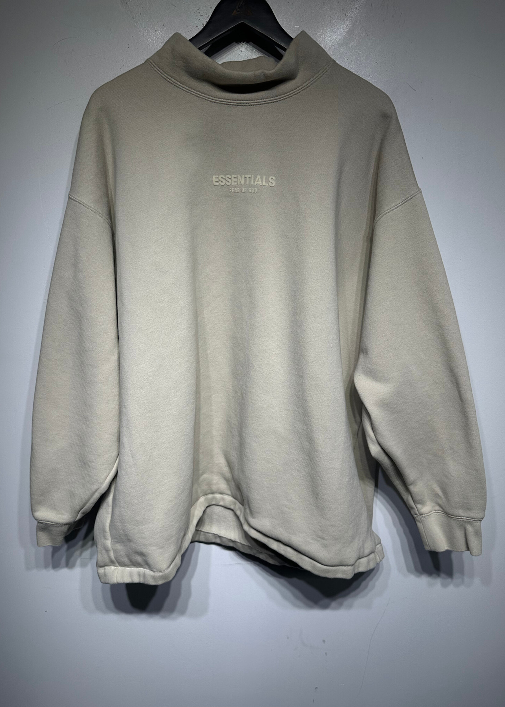 Essentials FOG Beige Mock Neck Sweater XL