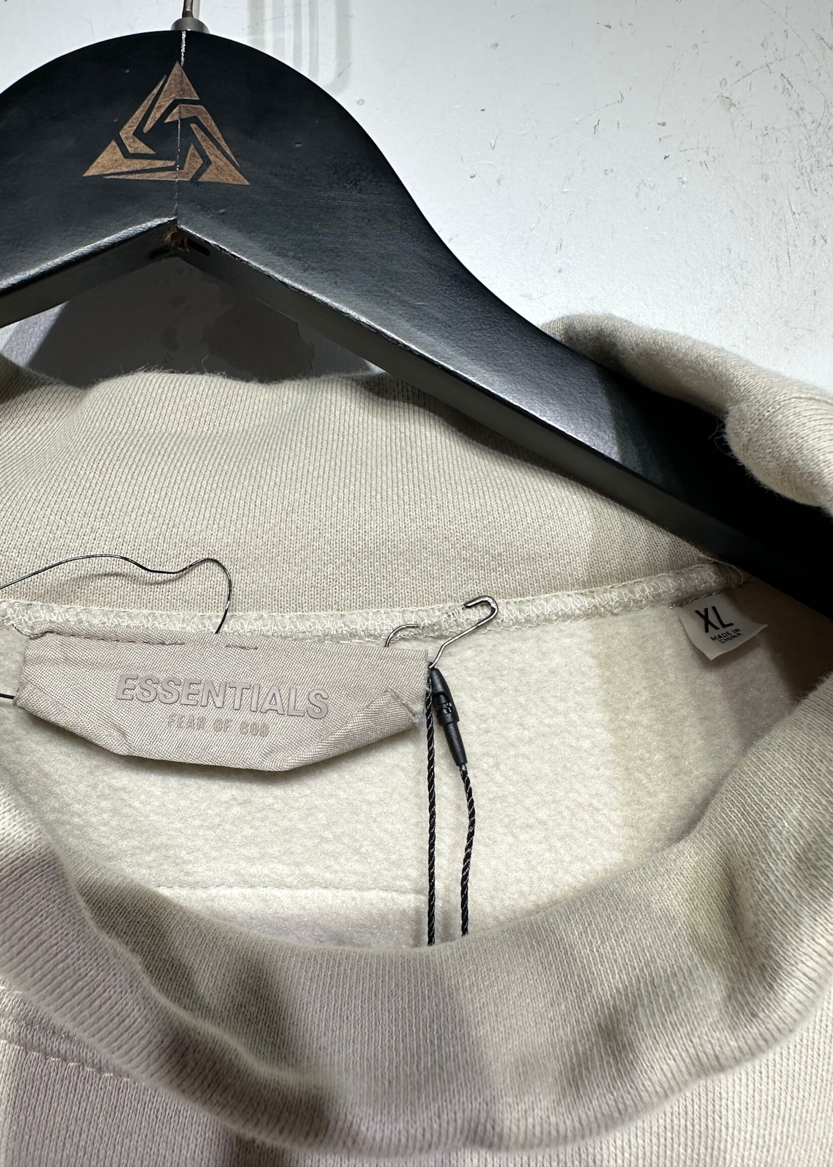 Essentials FOG Beige Mock Neck Sweater XL