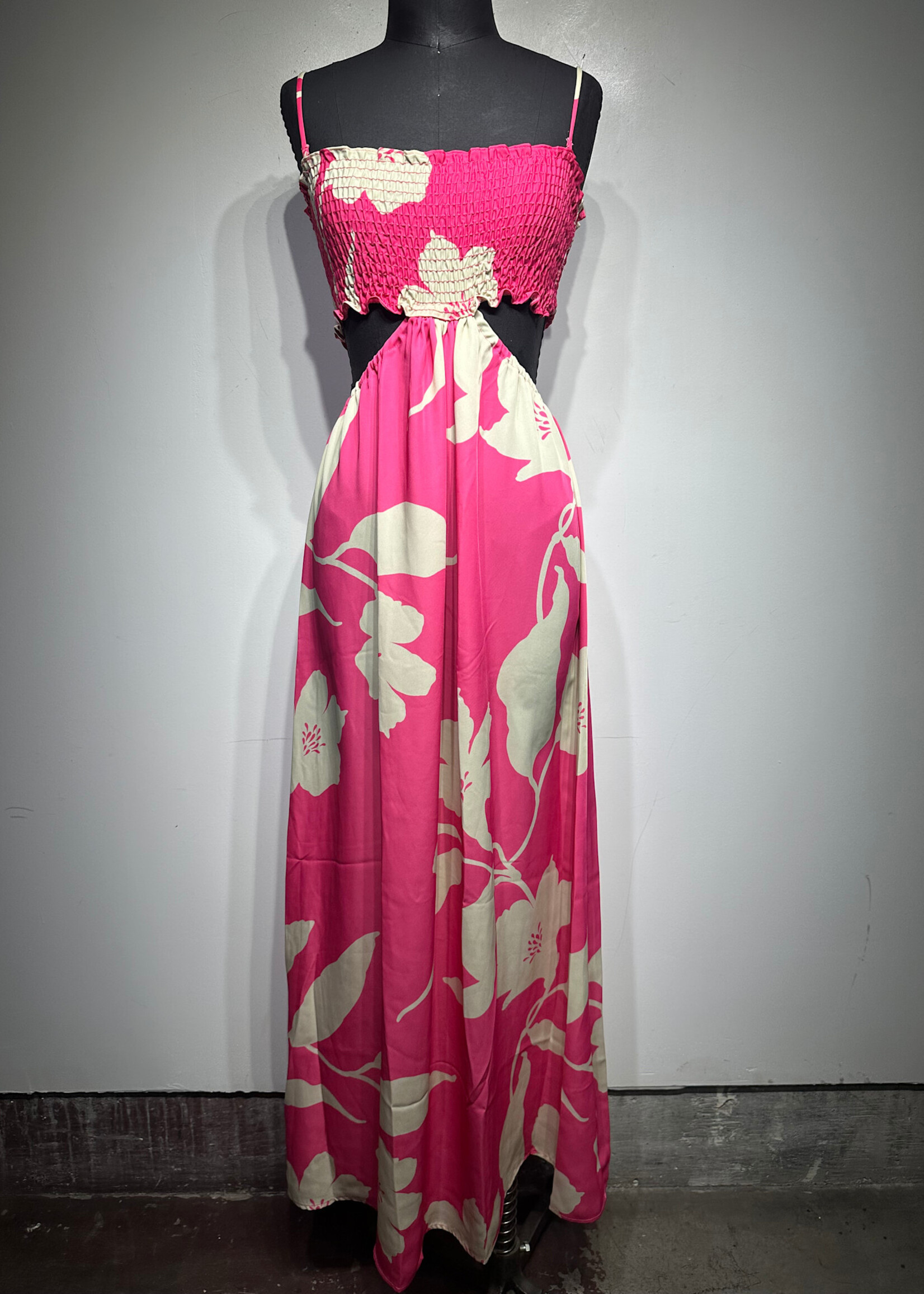 NWT Resa Pink Floral Dress XS