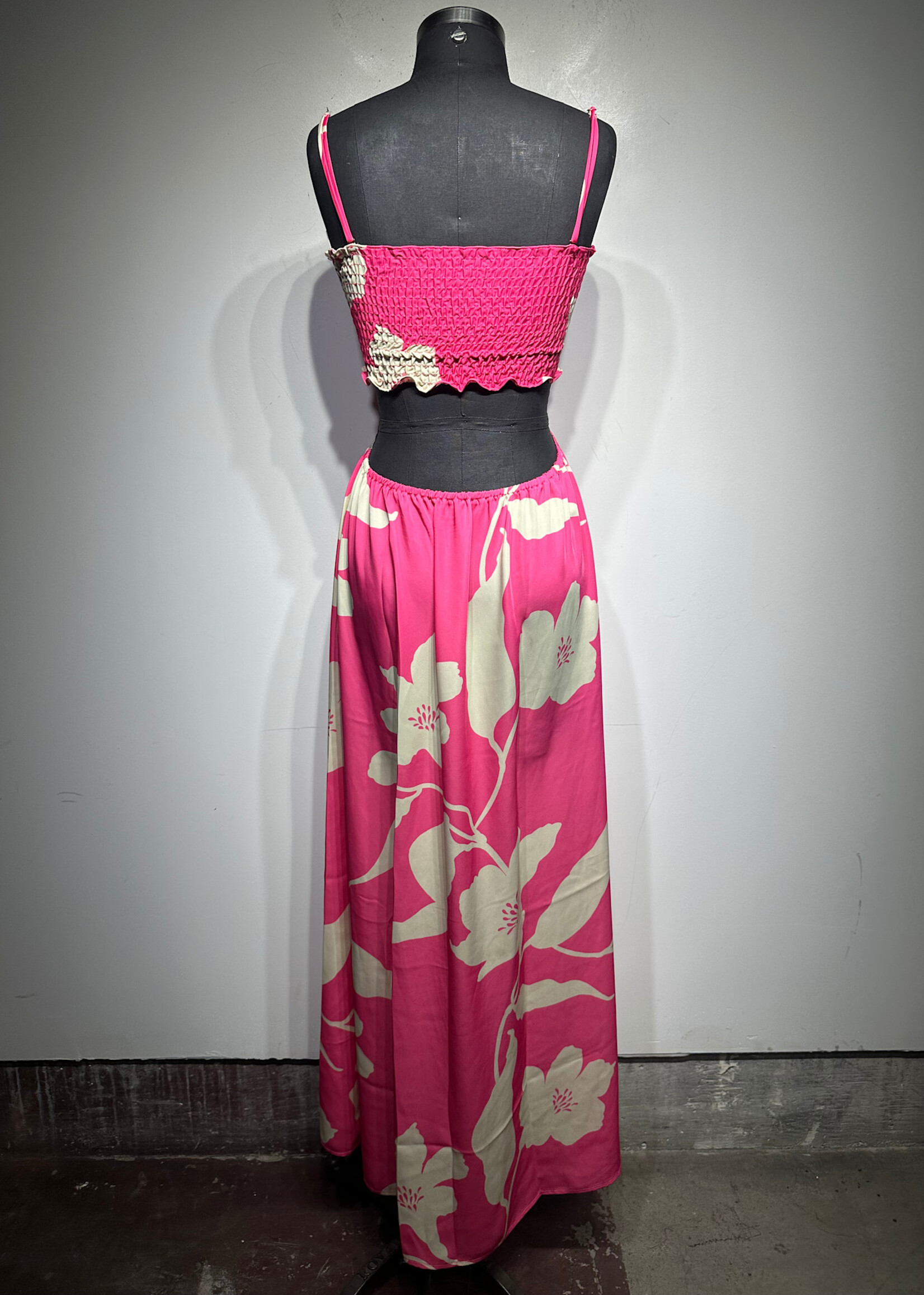 NWT Resa Pink Floral Dress XS