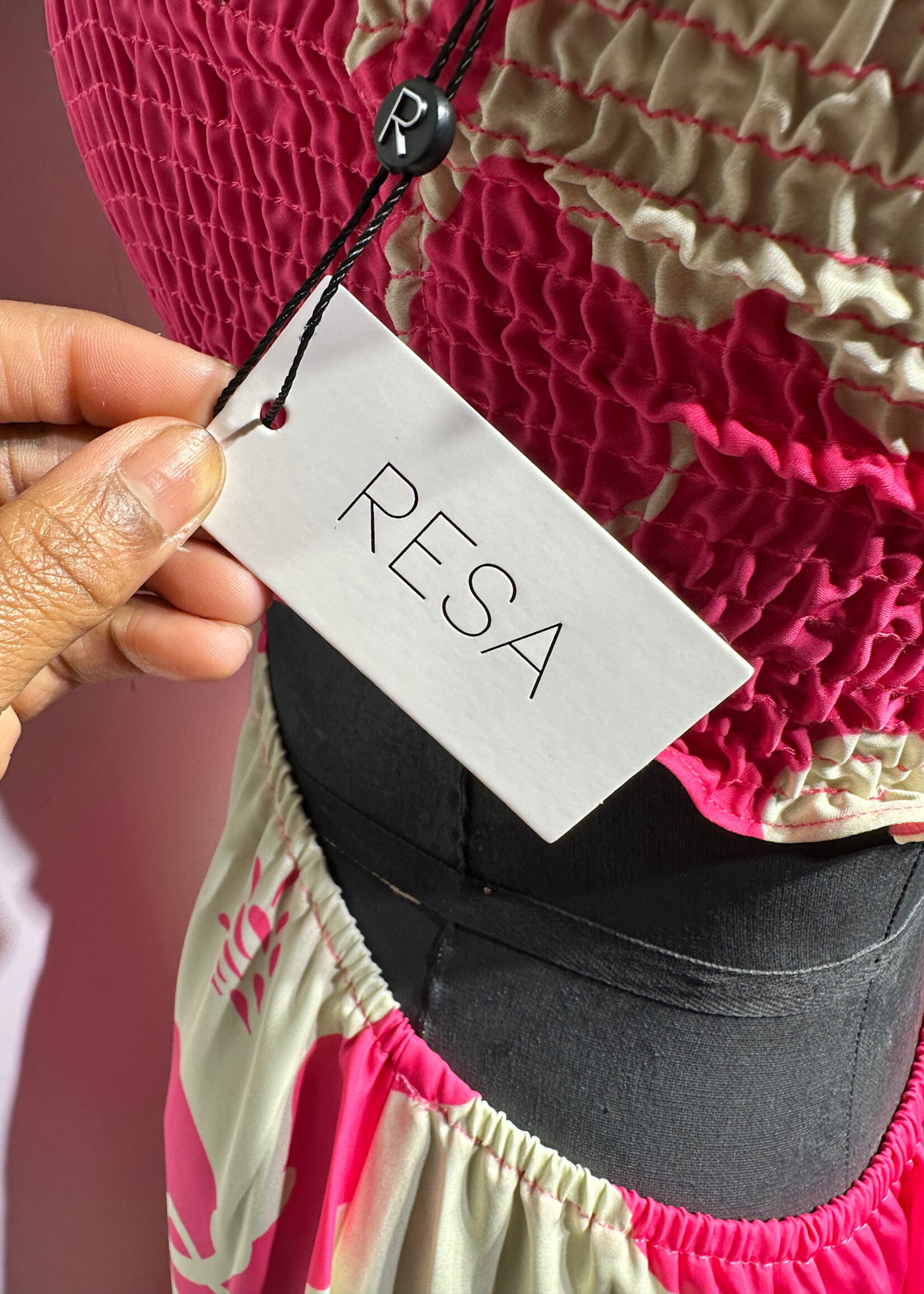 NWT Resa Pink Floral Dress XS