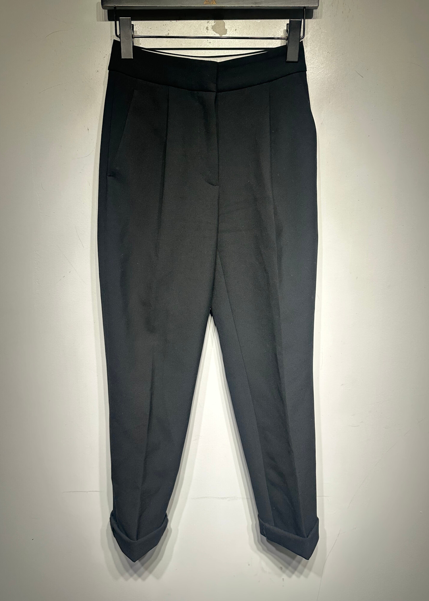 Wilfred Black Hi Rise Pleated Trouser 24