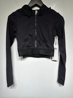 NWT BLACK ALO HOODIE XS