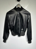 TEN BY BABATON FAUX LEATHER JACKET XXS