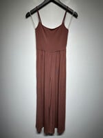 Wilfred Taupe Tank Flared Jumpsuit XXS