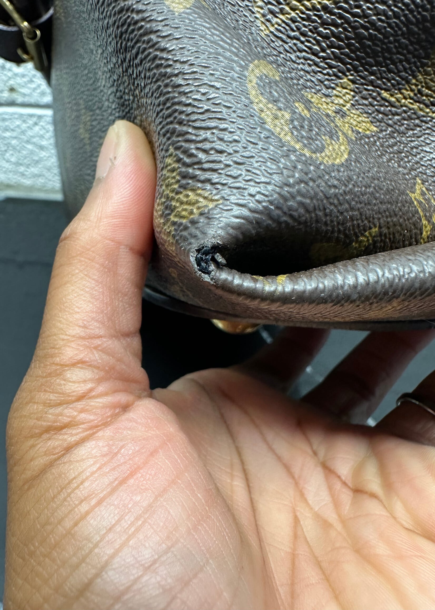 Louis Vuitton Olympe Monogram Shoulder Bag