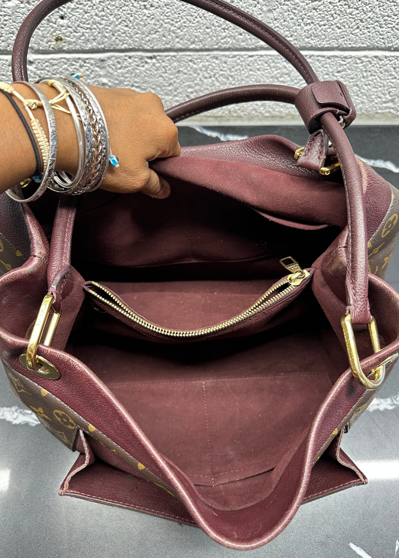 Louis Vuitton Olympe Monogram Shoulder Bag