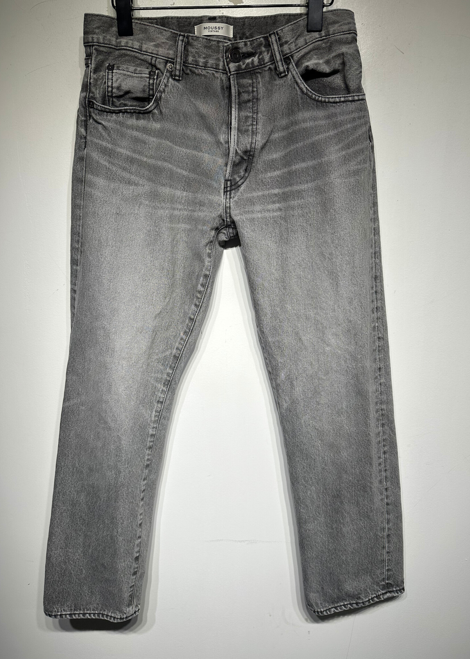 Moussy Vintage Washed Grey Jeans Unisex 28