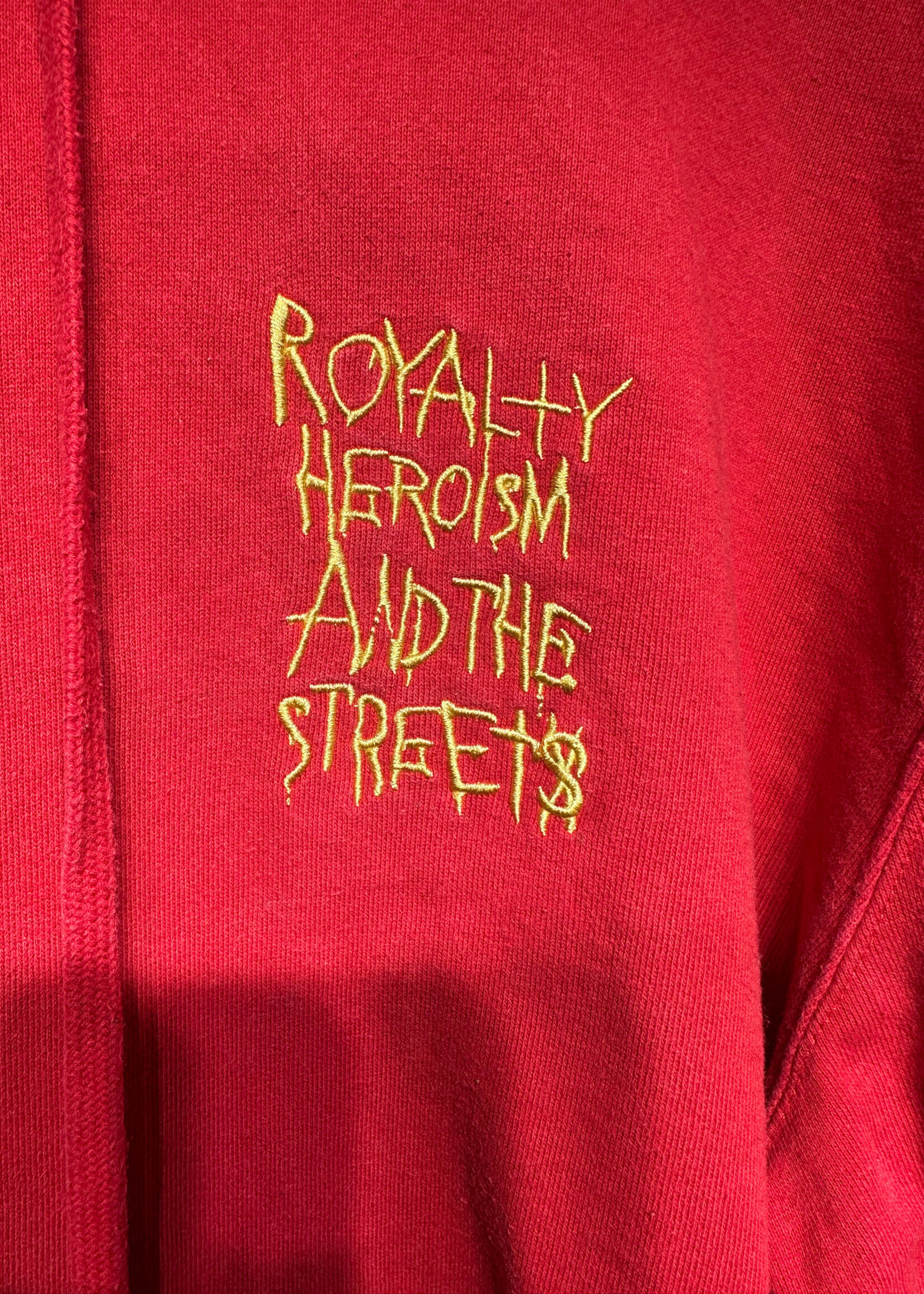 Ksubi Red Royalty Hoodie M