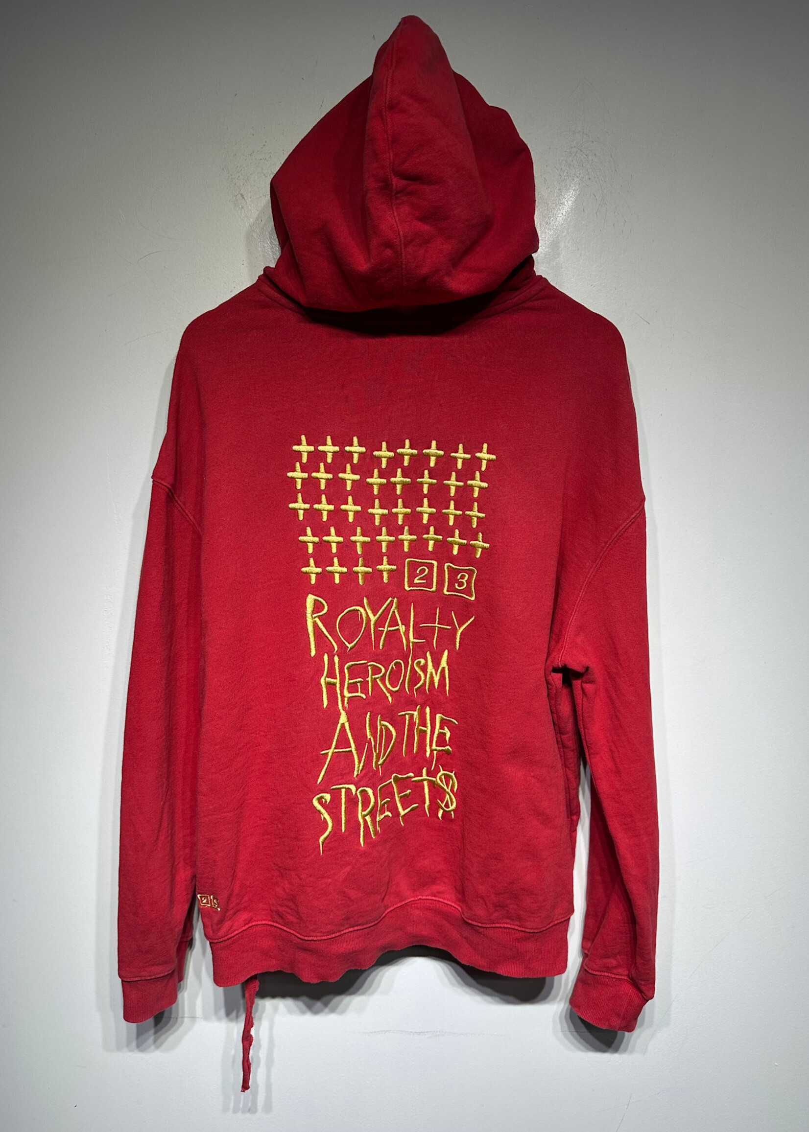 Ksubi Red Royalty Hoodie M