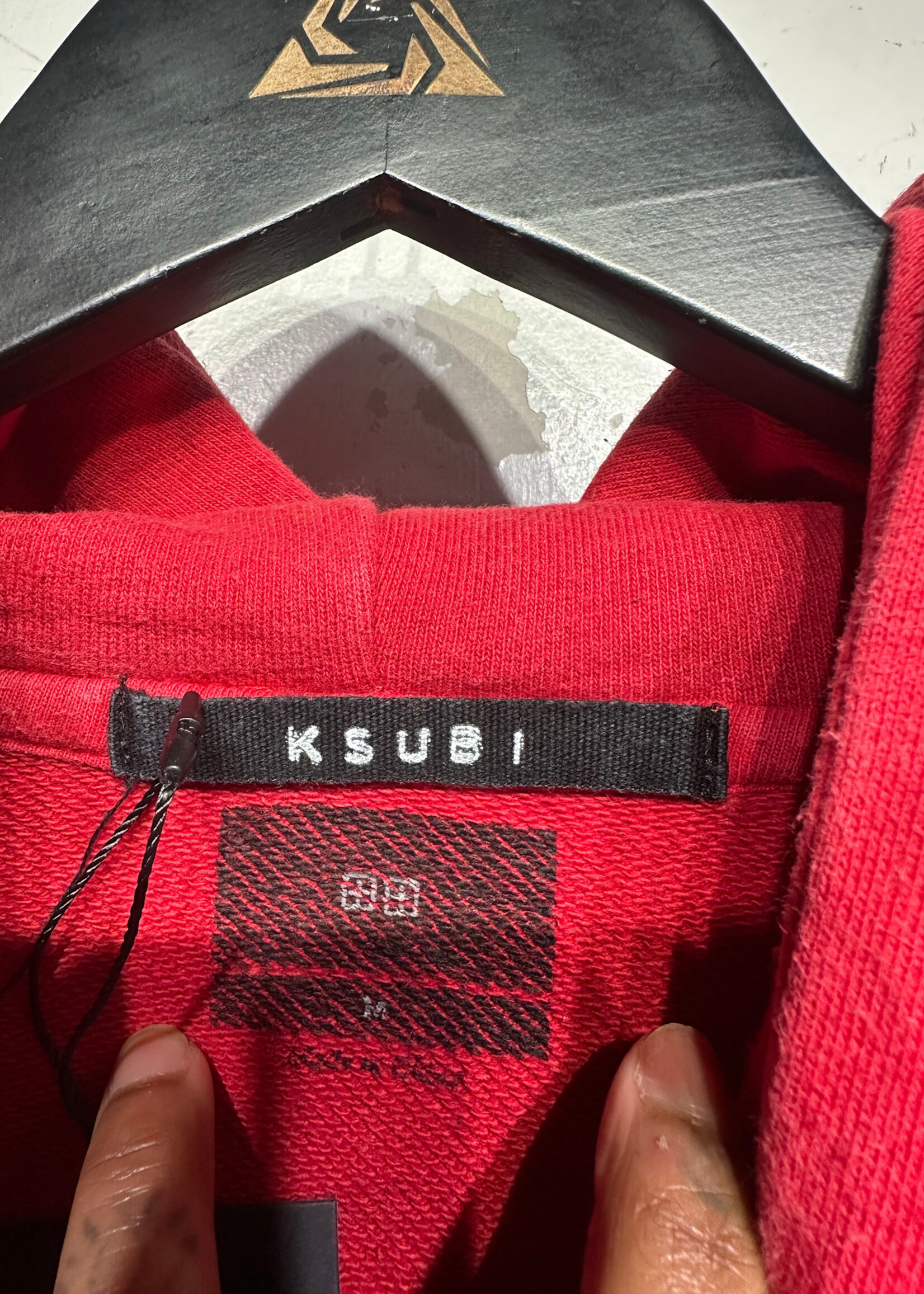 Ksubi Red Royalty Hoodie M