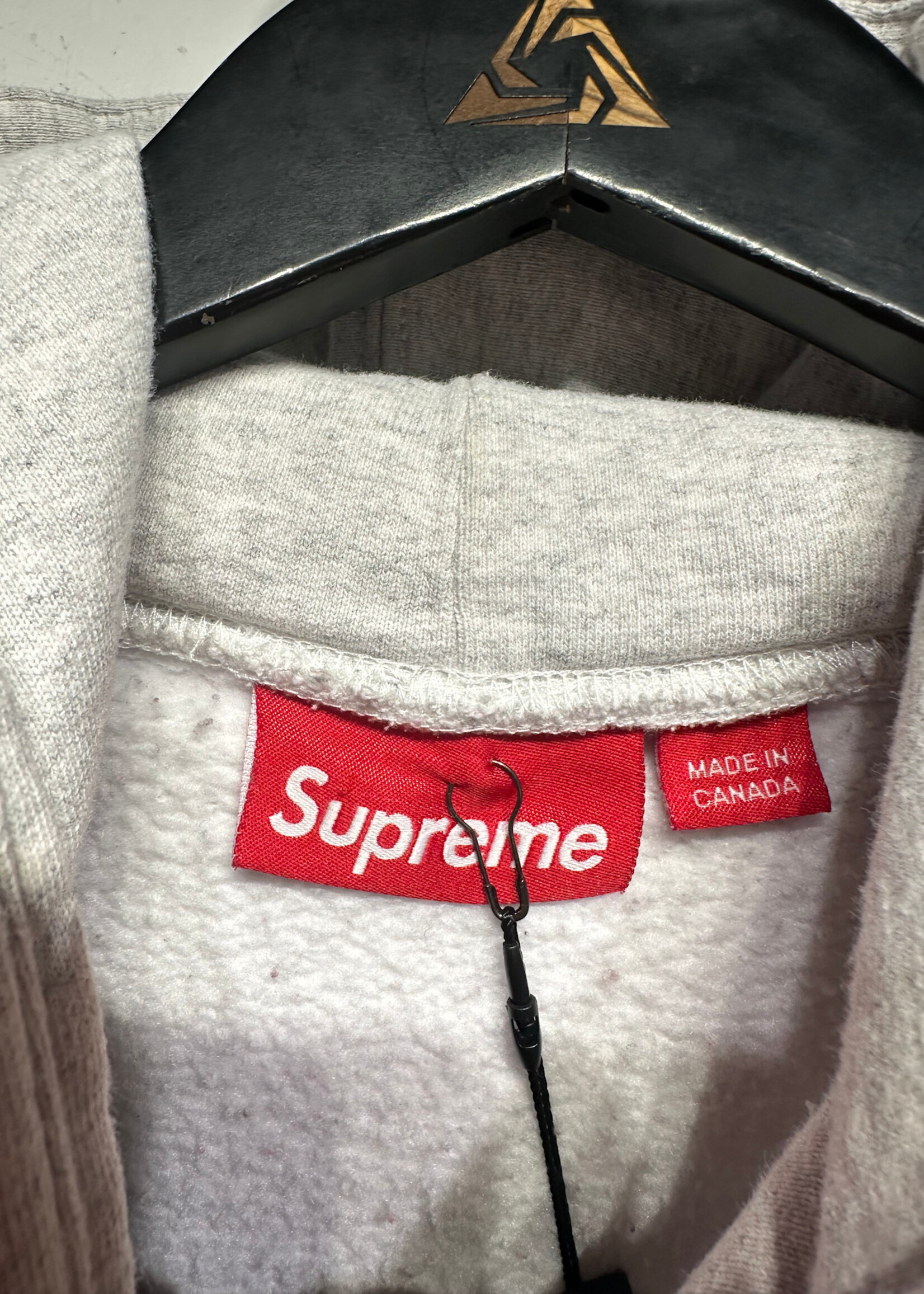 Supreme X Campbells Soup Grey Hoodie S AS IS