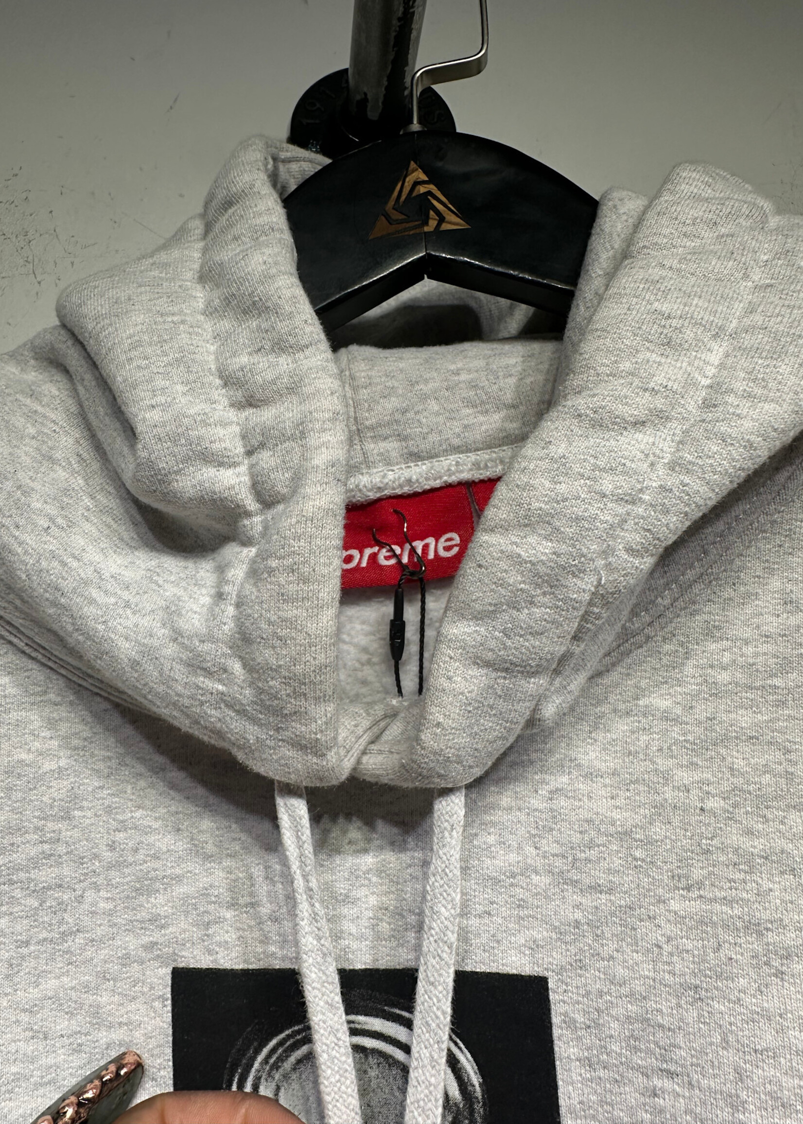 Supreme X Campbells Soup Grey Hoodie S AS IS