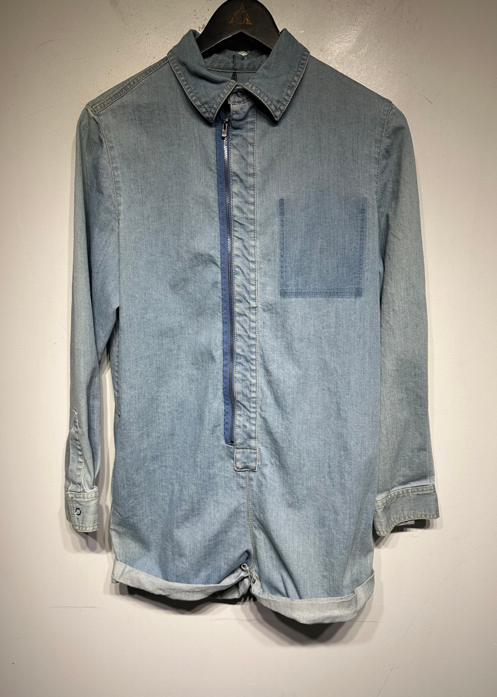 Stella McCartney Denim Romper Fem M AS IS