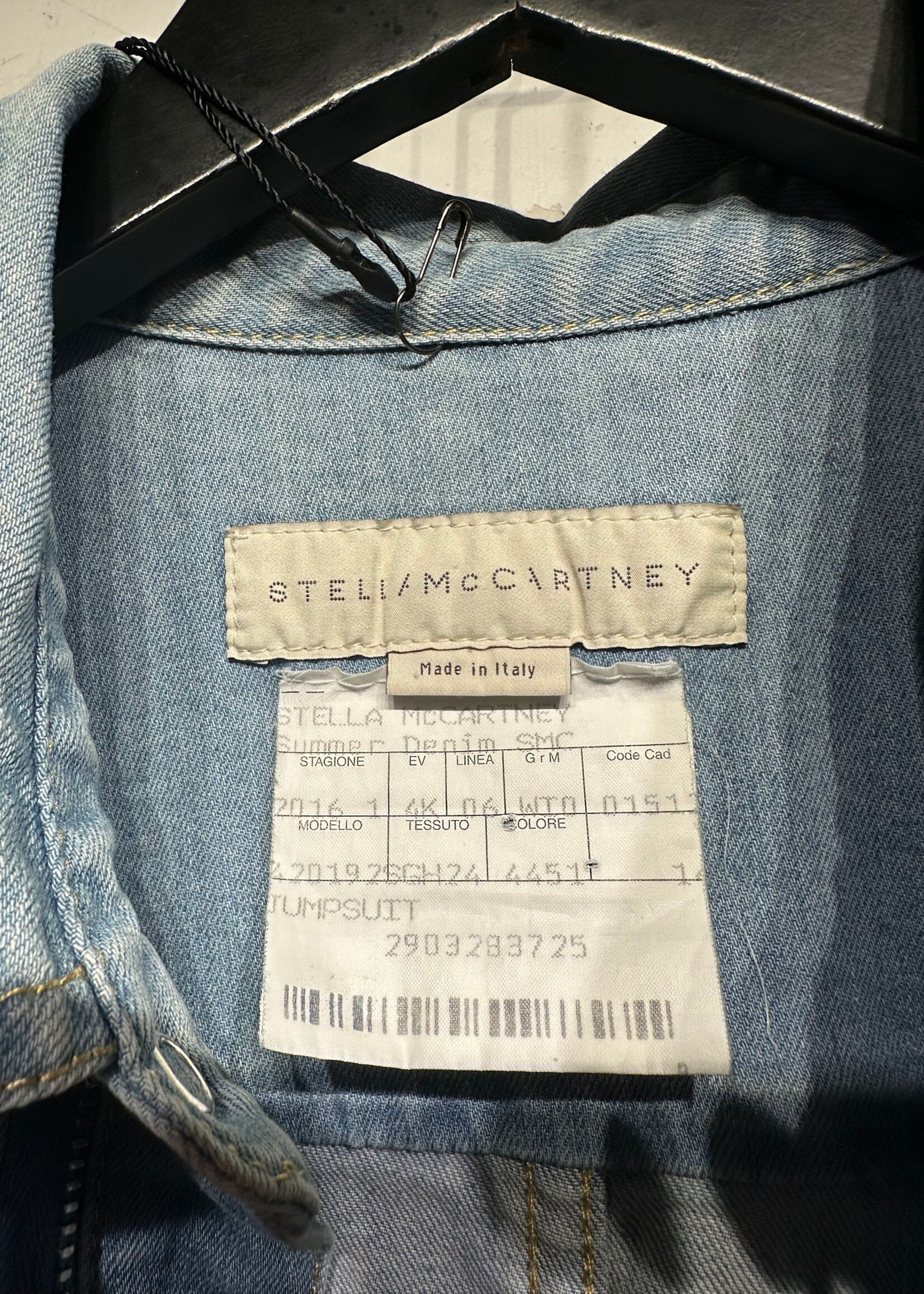 Stella McCartney Denim Romper Fem M AS IS