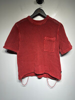 Stussy Red Knit Shirt S