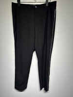 Versace Rhinestone Trim Black Trouser Masc 33