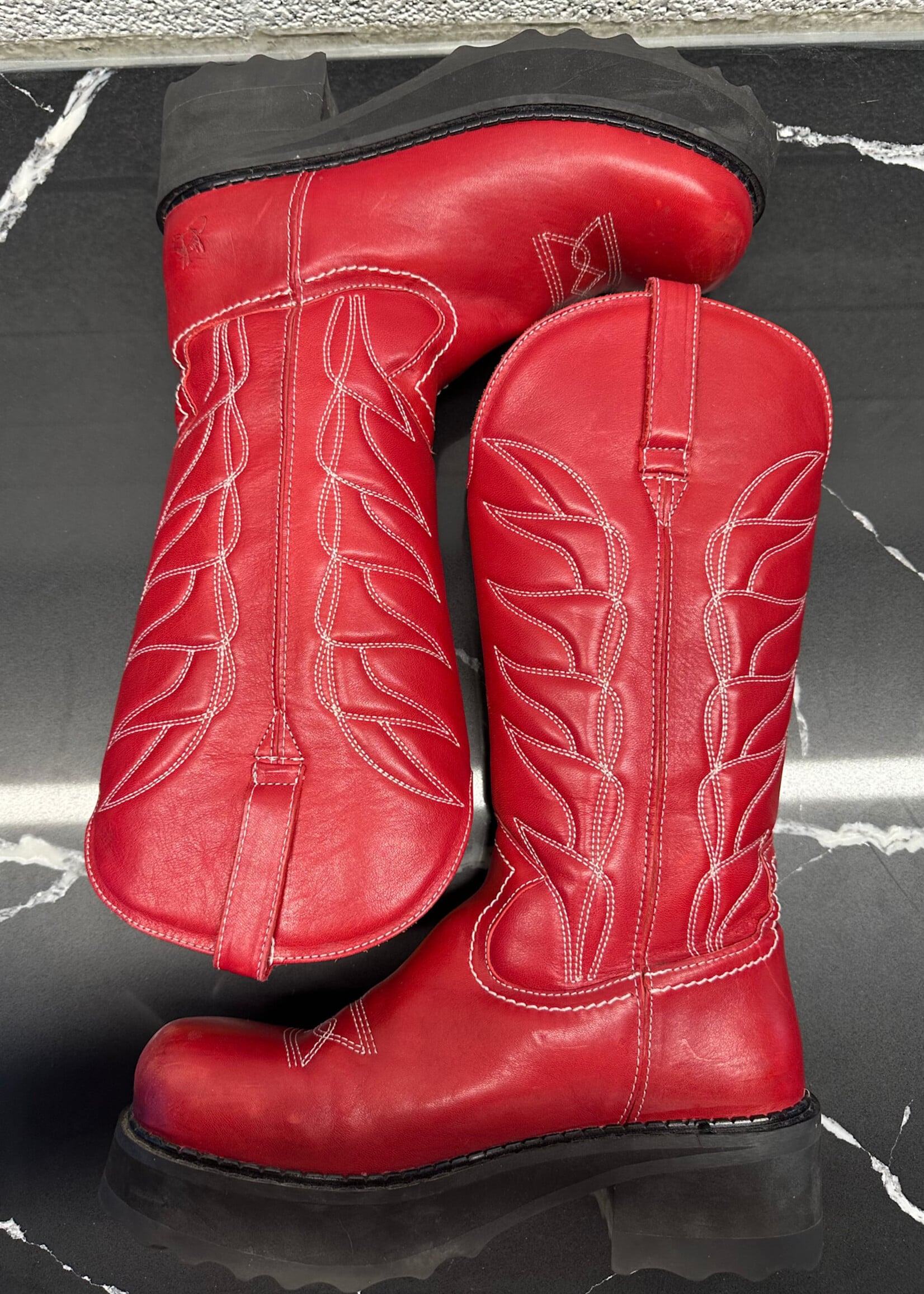 John Fluevog F Sole Hi Cowboy Boot Fem 10