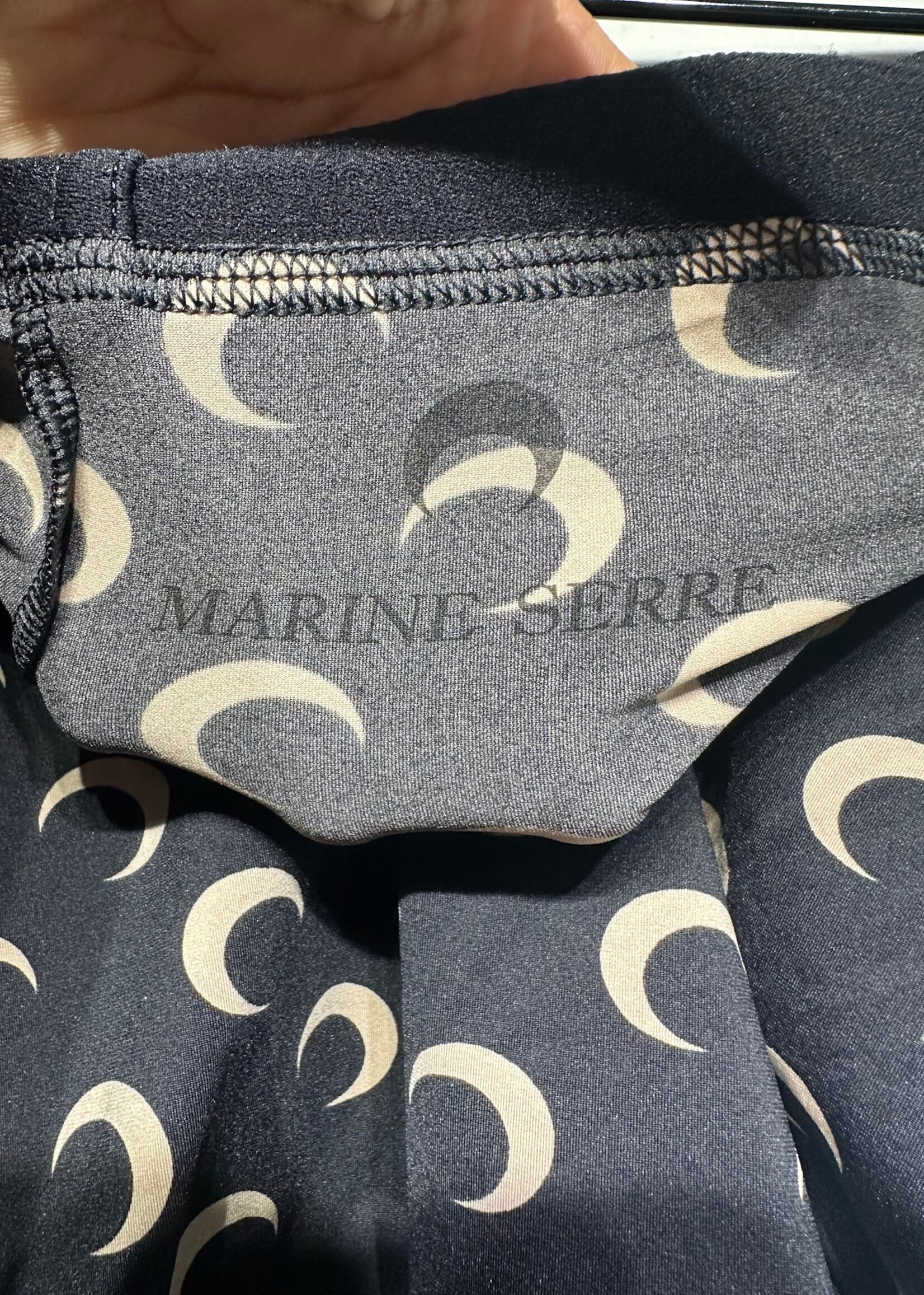 Marine Serre Moon Shaped Biker Shorts Fem 25-28"