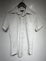 Burberry Black Label White Striped B/U Shirt M