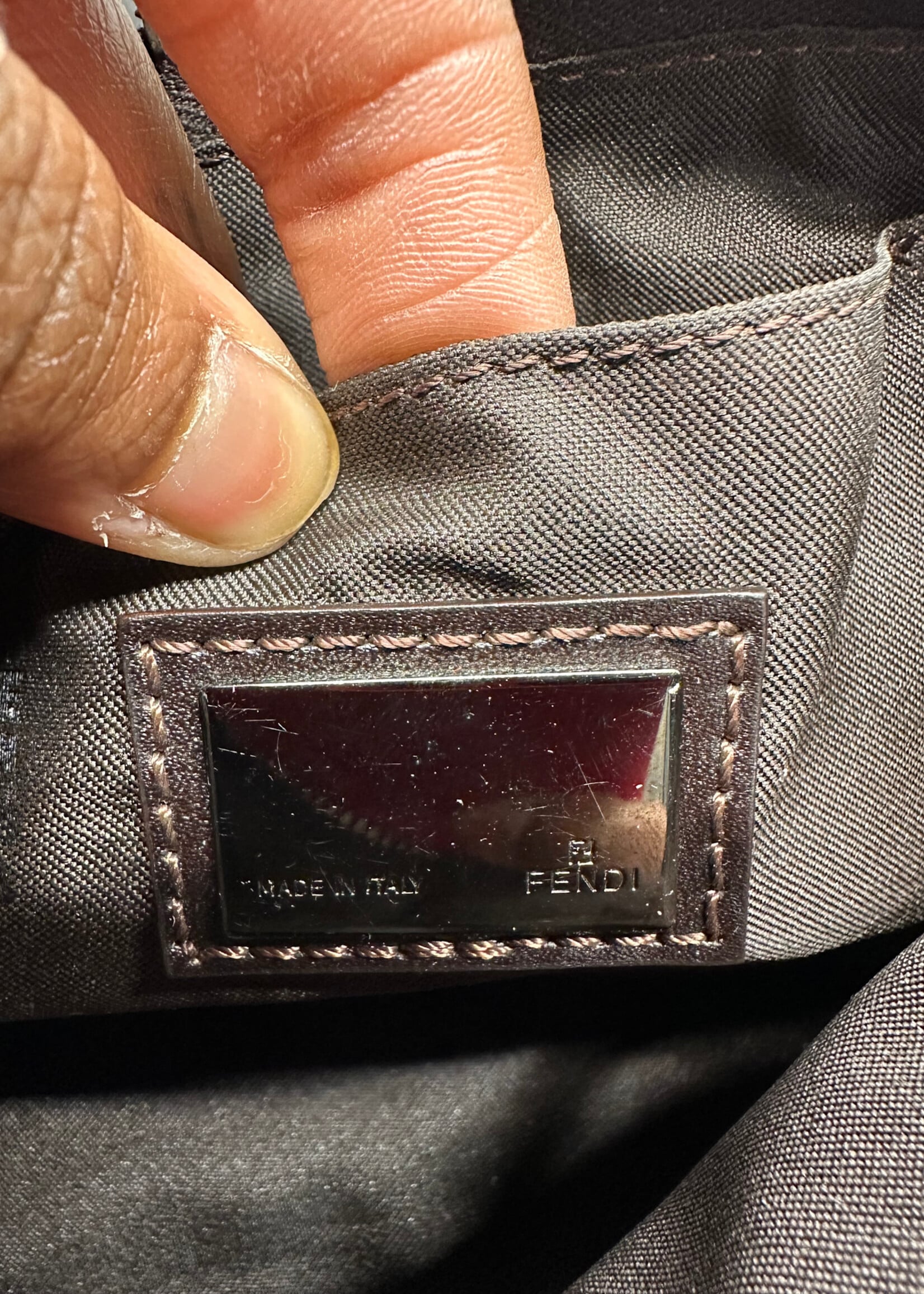 Fendi Monogram Shoulder Bag